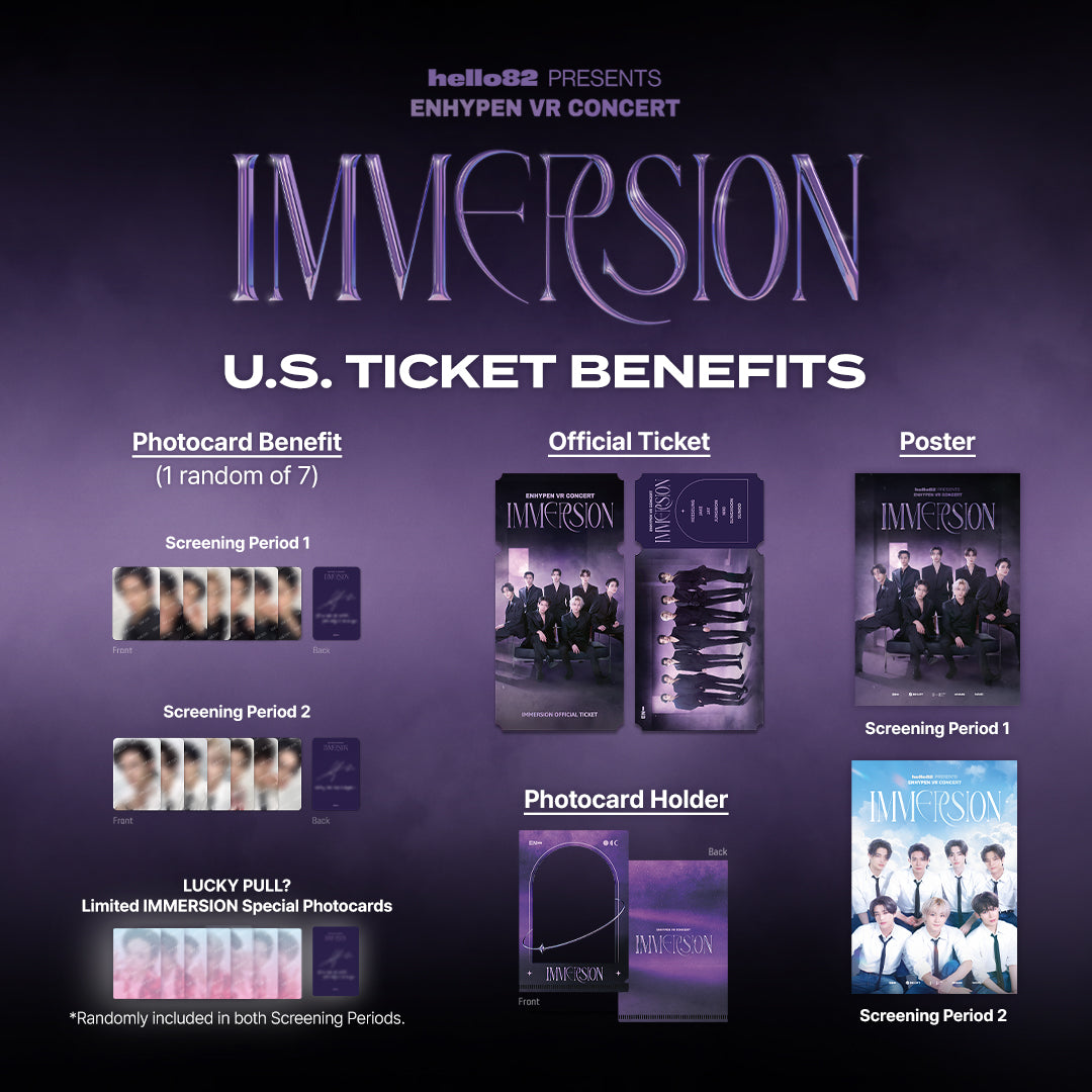 <ENHYPEN VR CONCERT : IMMERSION> in DALLAS, TX
