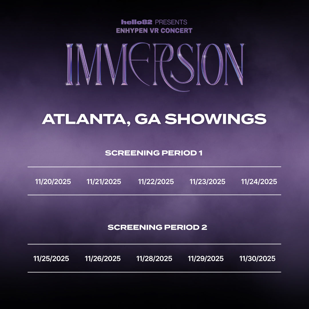 <ENHYPEN VR CONCERT : IMMERSION> in ATLANTA, GA