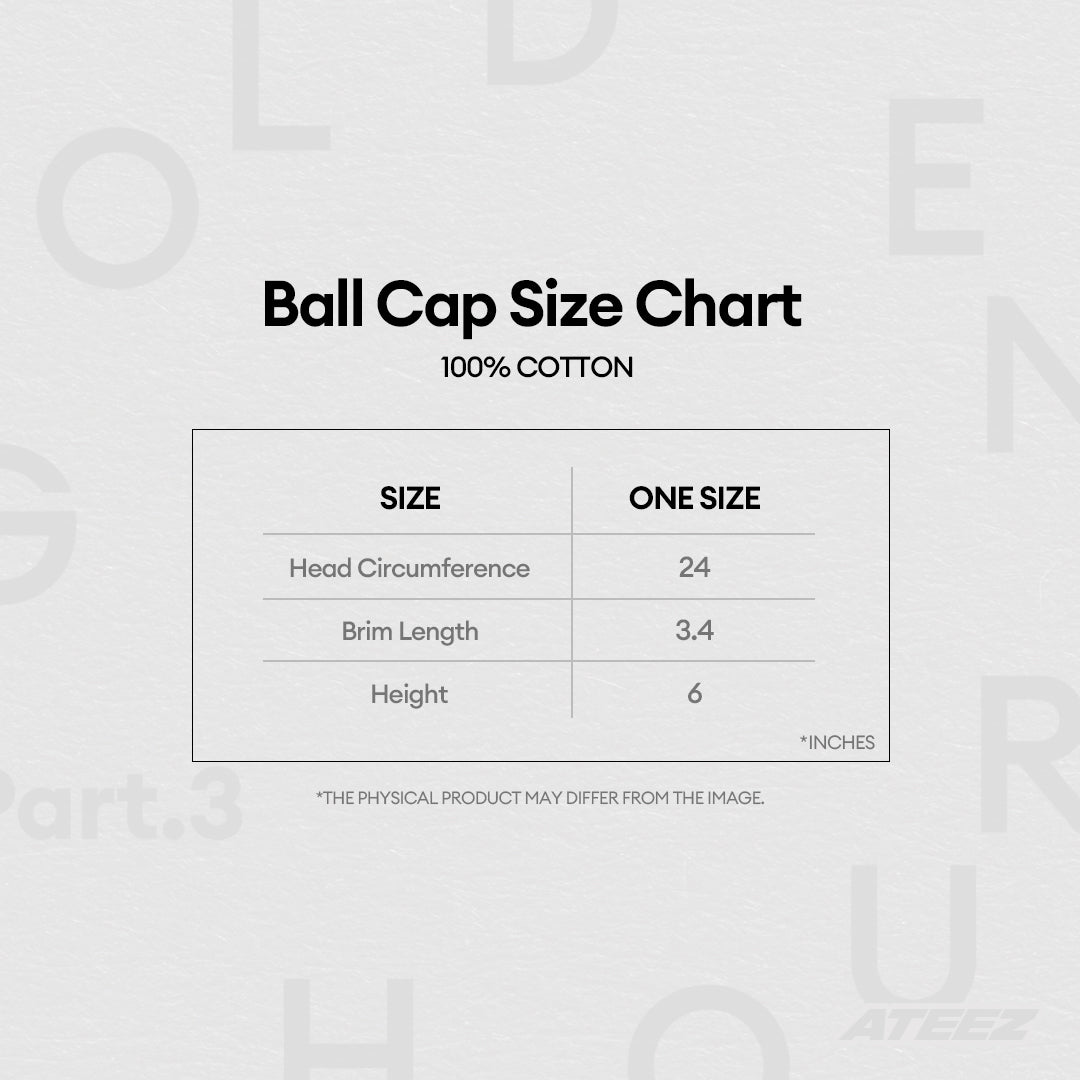 ATEEZ - GOLDEN HOUR : Part.3 - Ball Cap