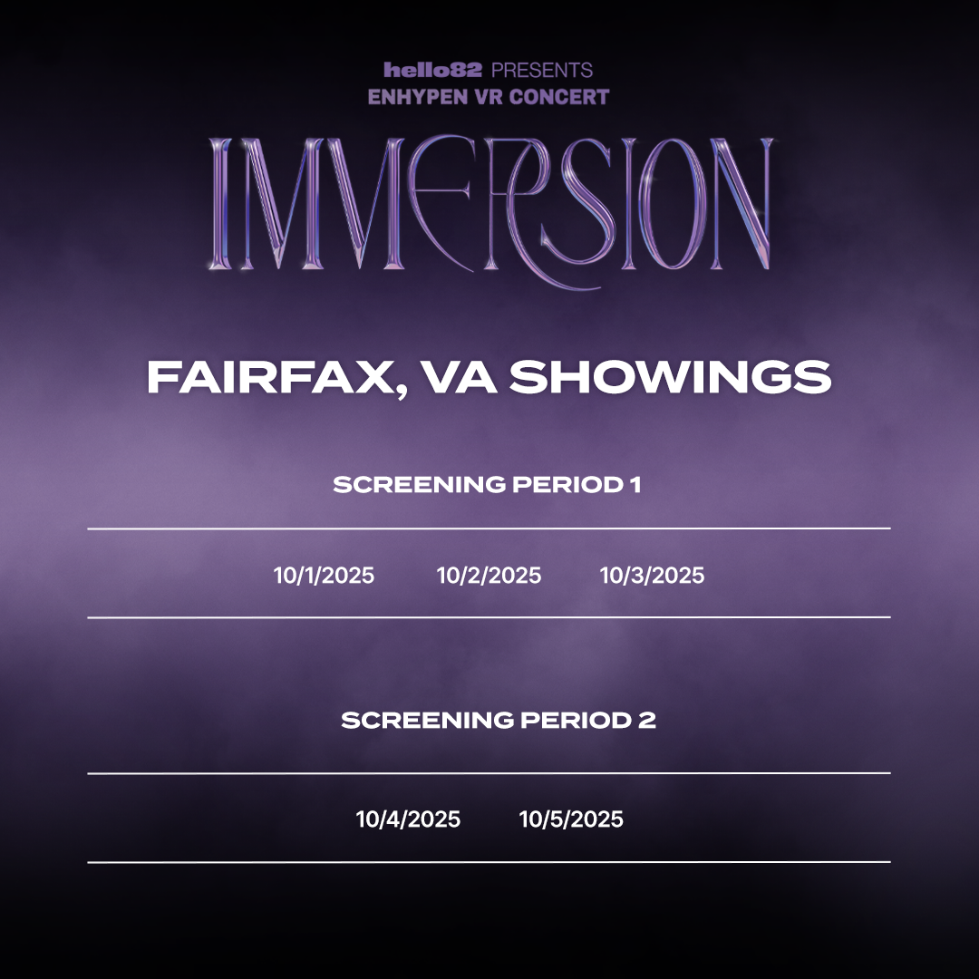 <ENHYPEN VR CONCERT : IMMERSION> in FAIRFAX, VA