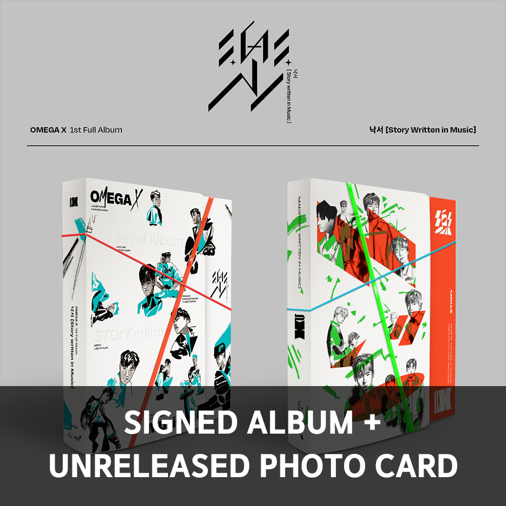 Signed] OMEGA X - 樂서 (Story Written in Music) (Random