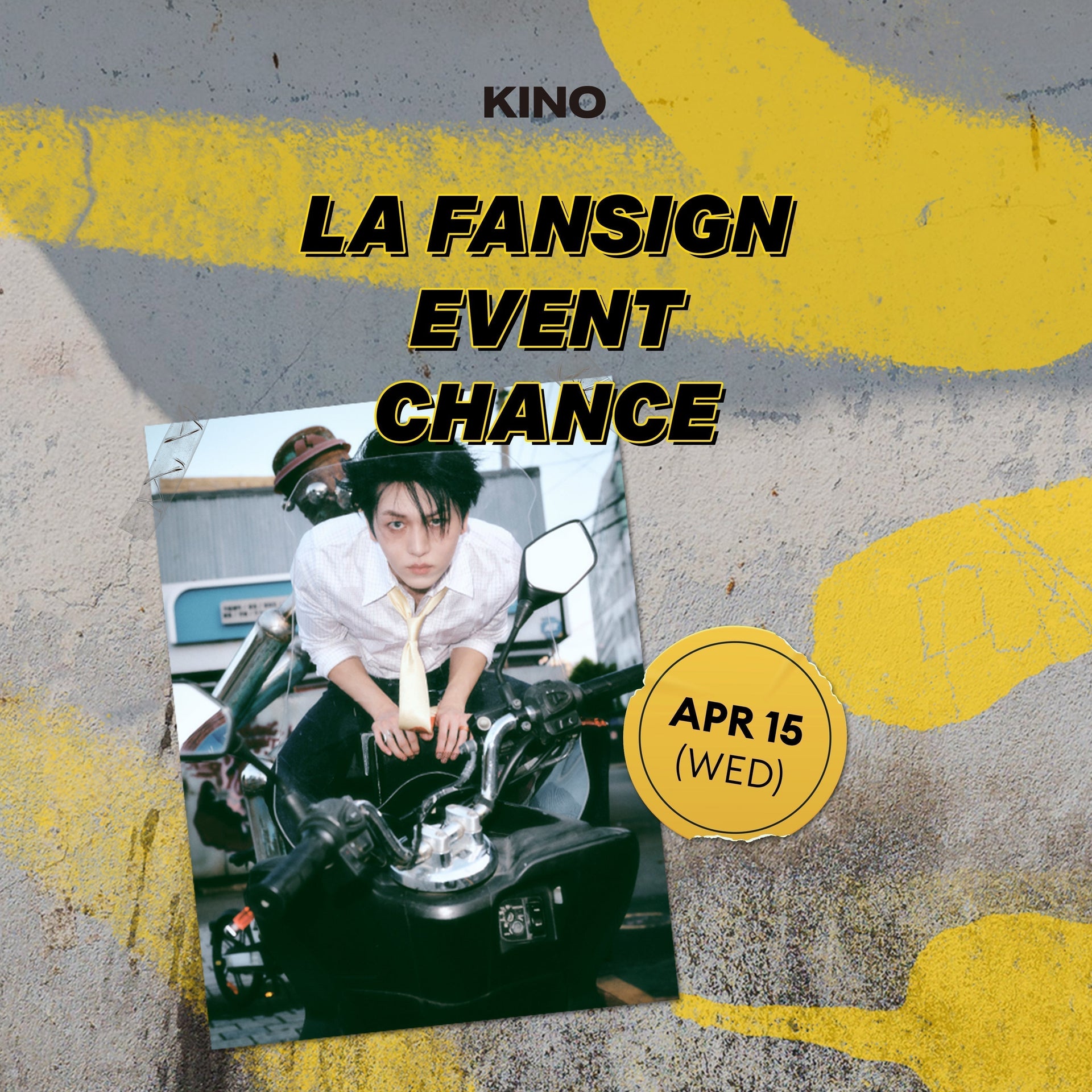 [KINO - 3rd EP : Lost and Found] 4/15 LA FANSIGN EVENT WINNERS