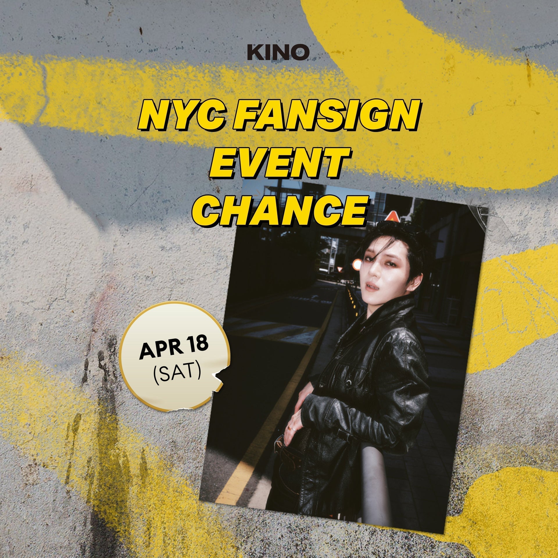 [KINO - 3rd EP : Lost and Found] 4/18 NYC FANSIGN EVENT WINNERS