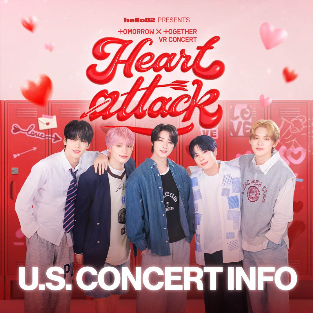 [TOMORROW X TOGETHER VR CONCERT : HEART ATTACK] U.S. Concert Information