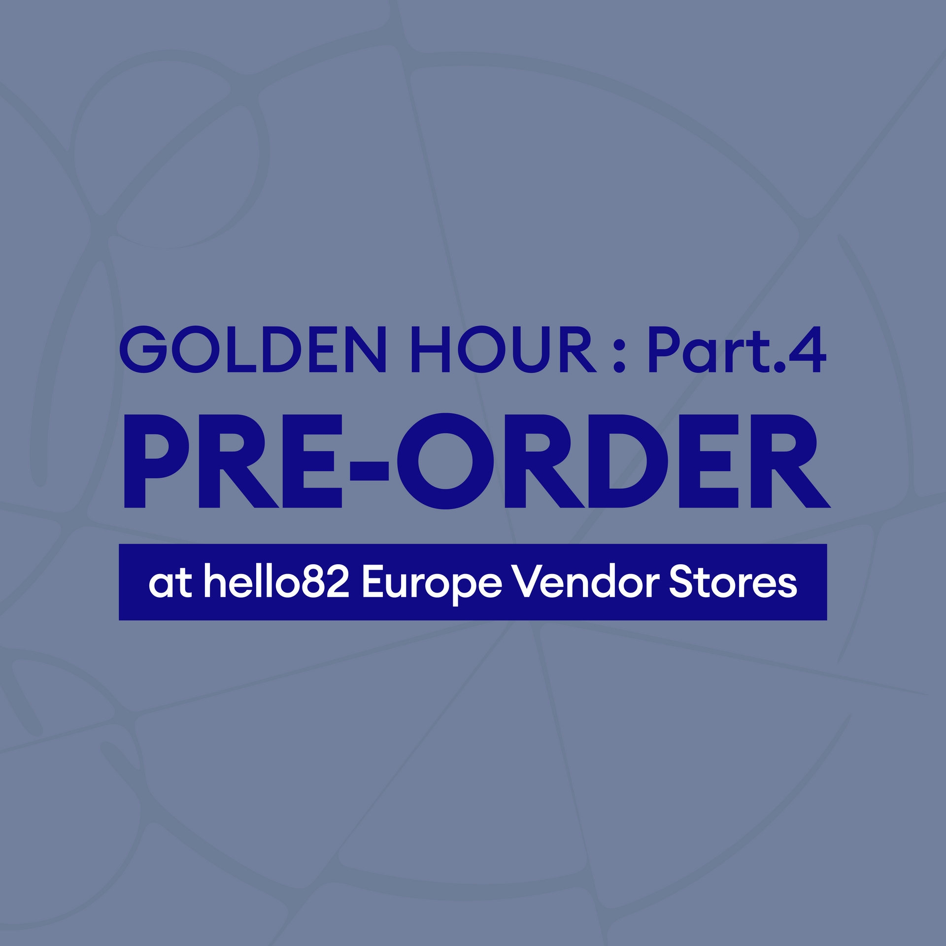 [ATEEZ - GOLDEN HOUR : Part.4] hello82 European Vendor Stores PRE-ORDER