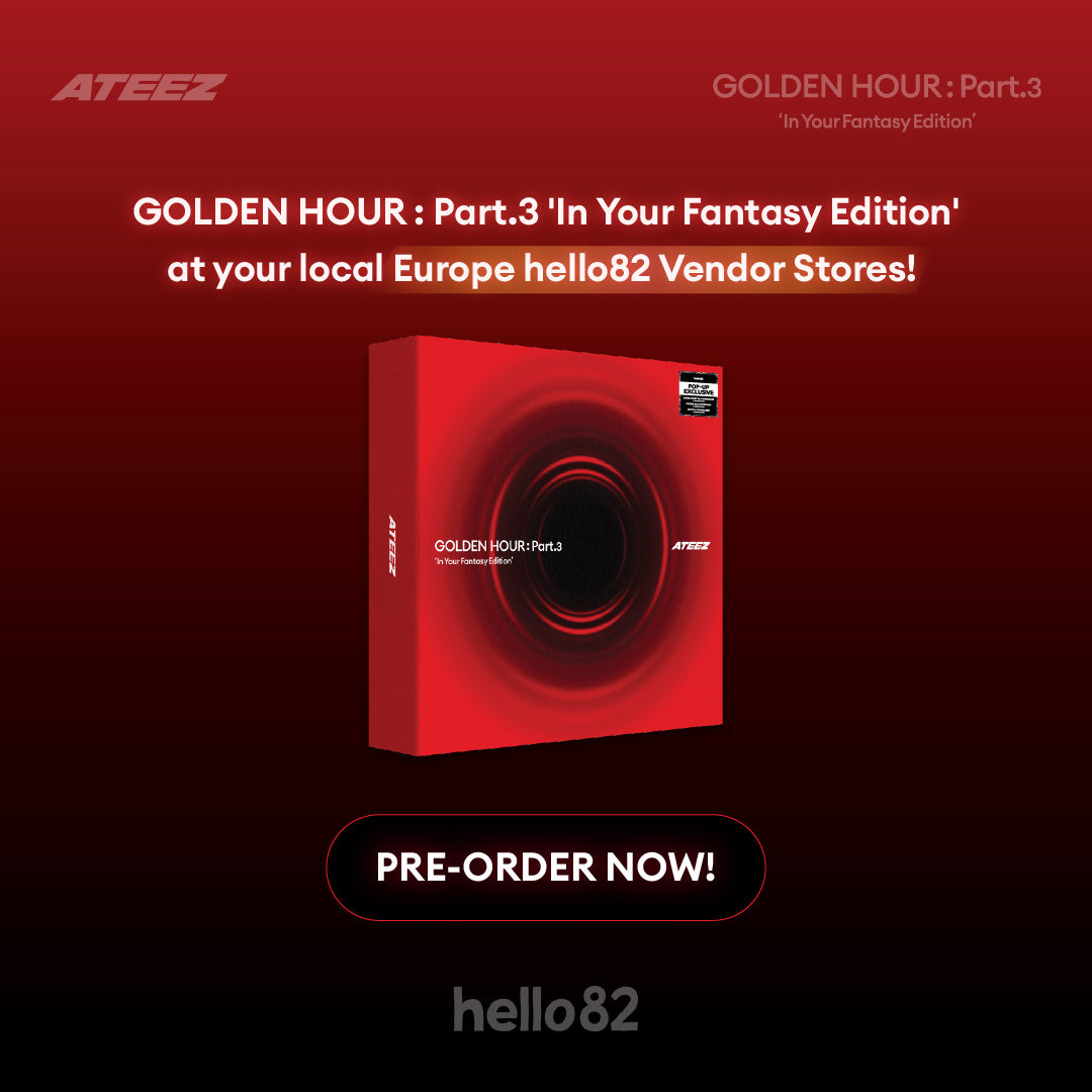 [ATEEZ - GOLDEN HOUR : Part.3 'In Your Fantasy Edition'] - hello82 European Vendor Stores PRE-ORDER
