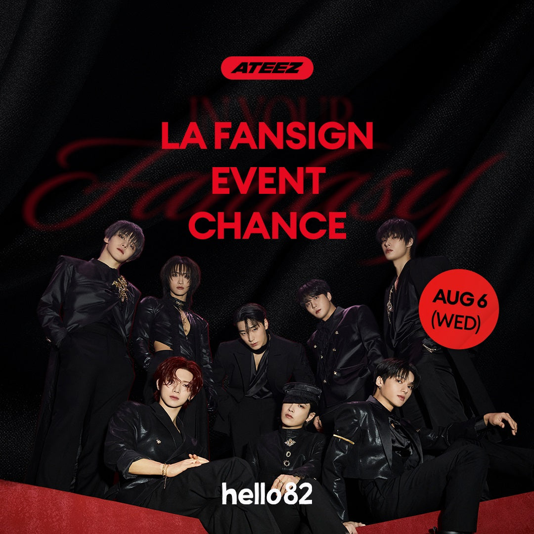 [ATEEZ - GOLDEN HOUR : Part 3 'In Your Fantasy Edition'] 8/6 LA FANSIGN EVENT WINNERS