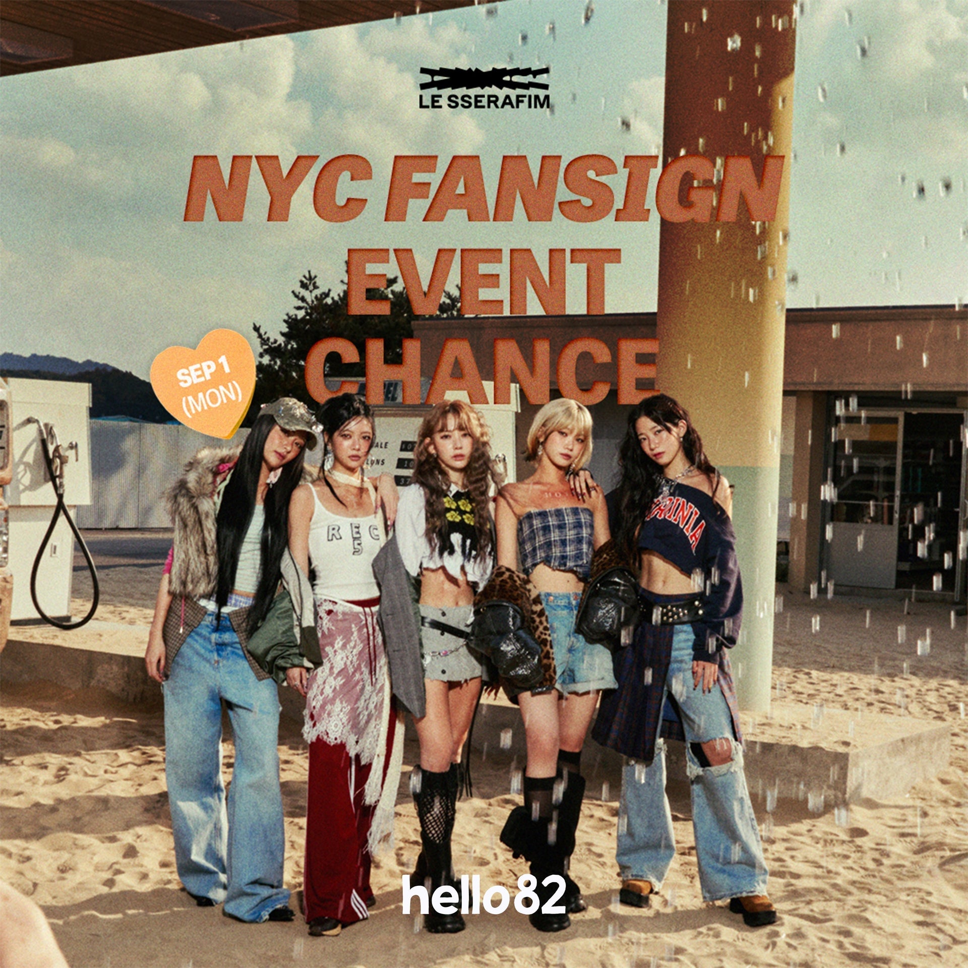 [LE SSERAFIM] 9/1 NYC FANSIGN EVENT WINNERS
