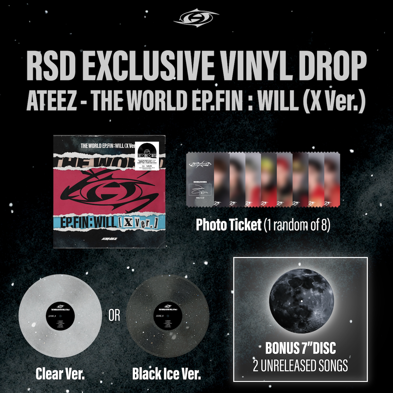 ATEEZ RECORD STORE DAY EXCLUSIVE VINYL DROP