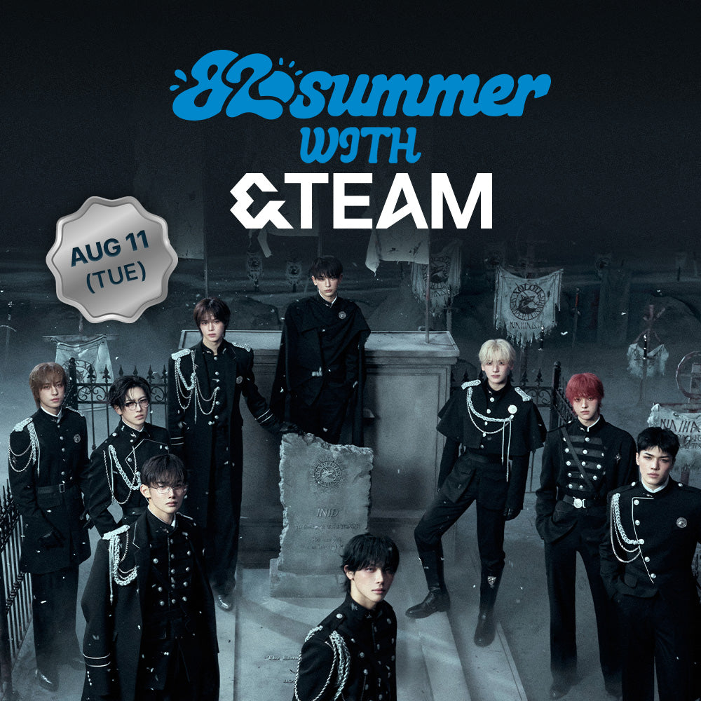 [82summer WITH &TEAM] 3rd EP 'We on Fire' (Standard ver.) - ADDITIONAL BENEFIT WINNERS