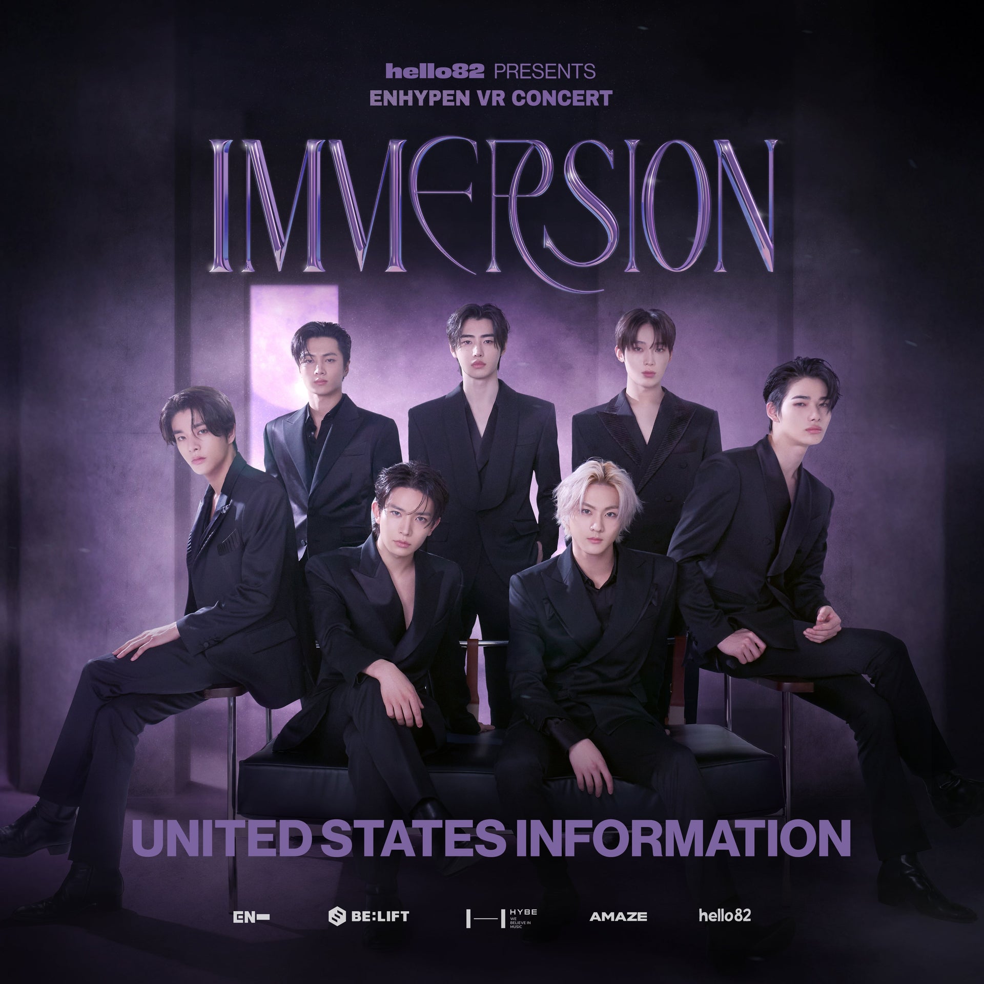 &lt;ENHYPEN VR CONCERT : IMMERSION&gt; IN THE U.S. INFORMATION