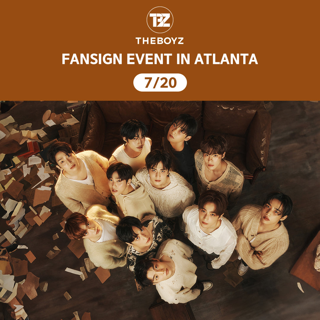 [THE BOYZ - 2ND ALBUM : [PHANTASY] Pt.3 Love Letter] 7/20 ATLANTA FANSIGN EVENT WINNERS