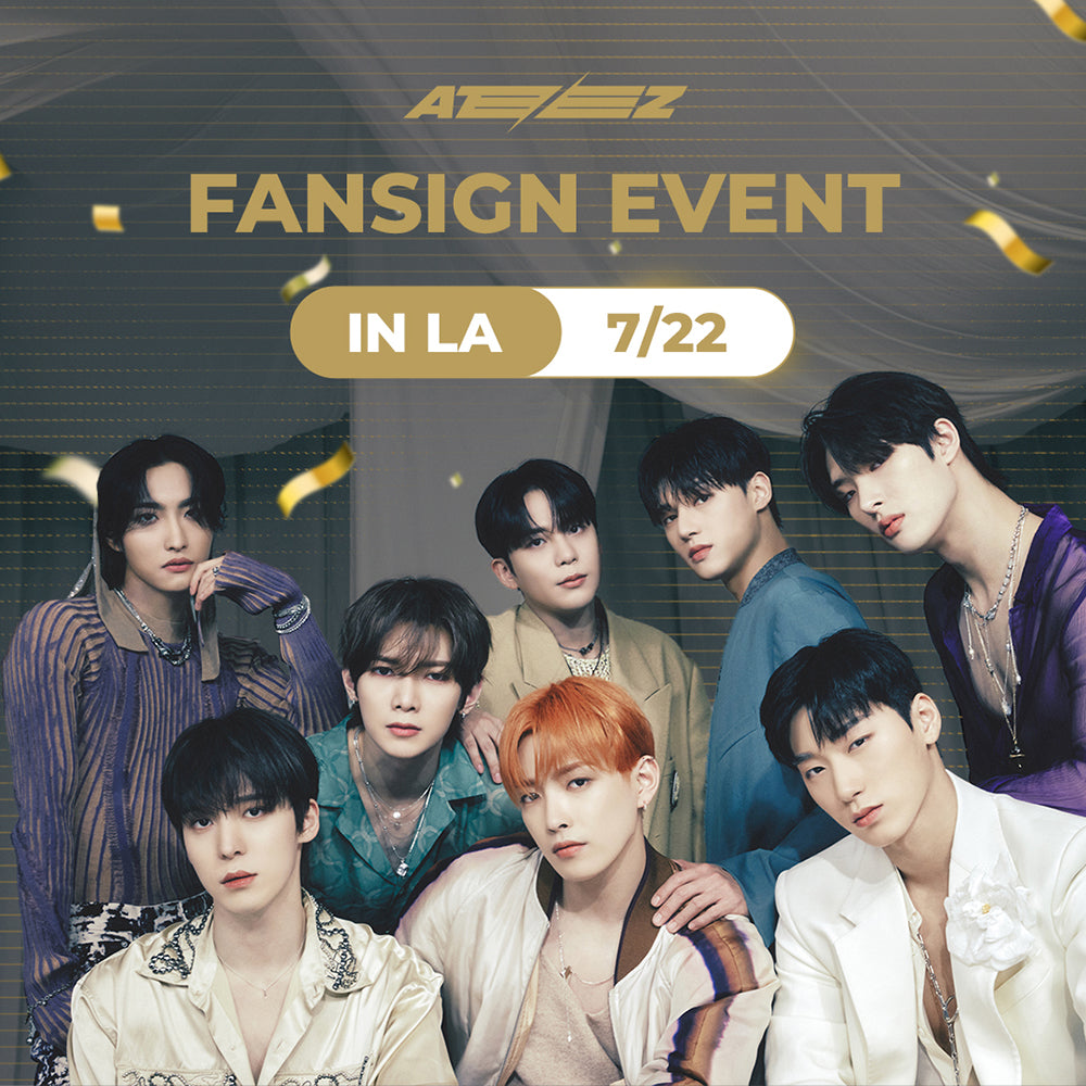 [ATEEZ - GOLDEN HOUR : Part.1] 7/22 LA FANSIGN EVENT WINNERS