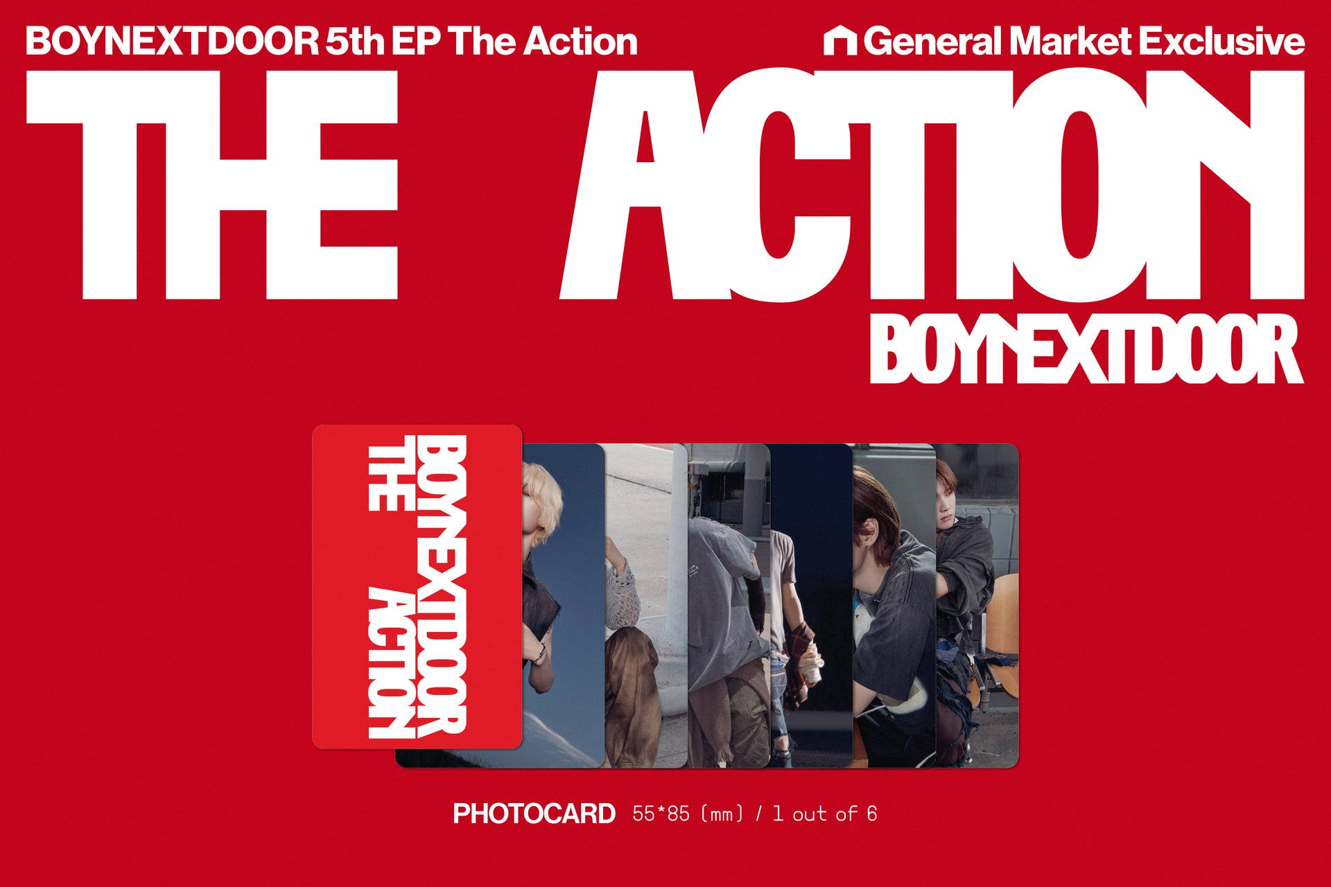 BOYNEXTDOOR 5th EP [The Action] (hello82 Exclusive)