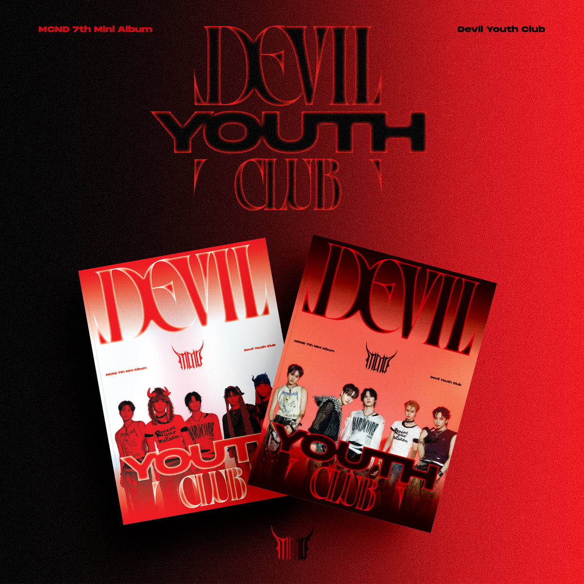 [Signed] MCND - 7th MINI ALBUM : Devil Youth Club (Random)