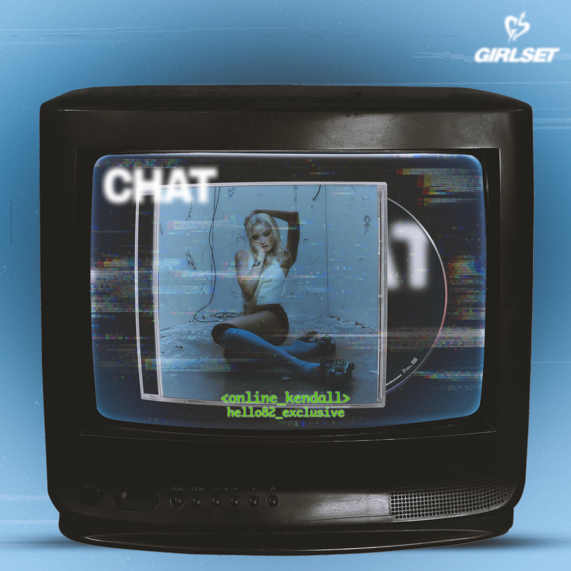GIRLSET - "CHAT" CD - online_kendall Version (hello82 Exclusive)