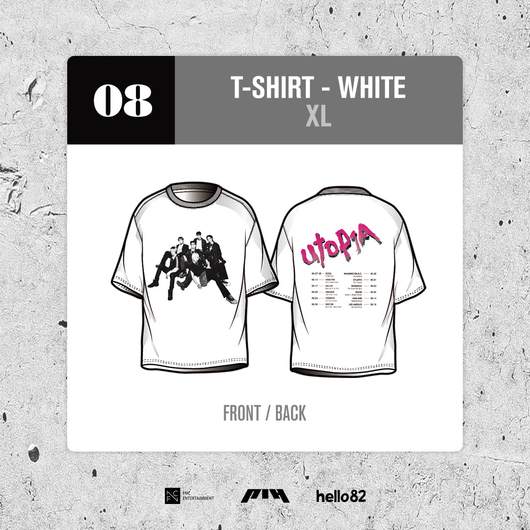 P1Harmony - 2024 LIVE TOUR [P1ustage H : UTOP1A] [OFFICIAL MERCH]