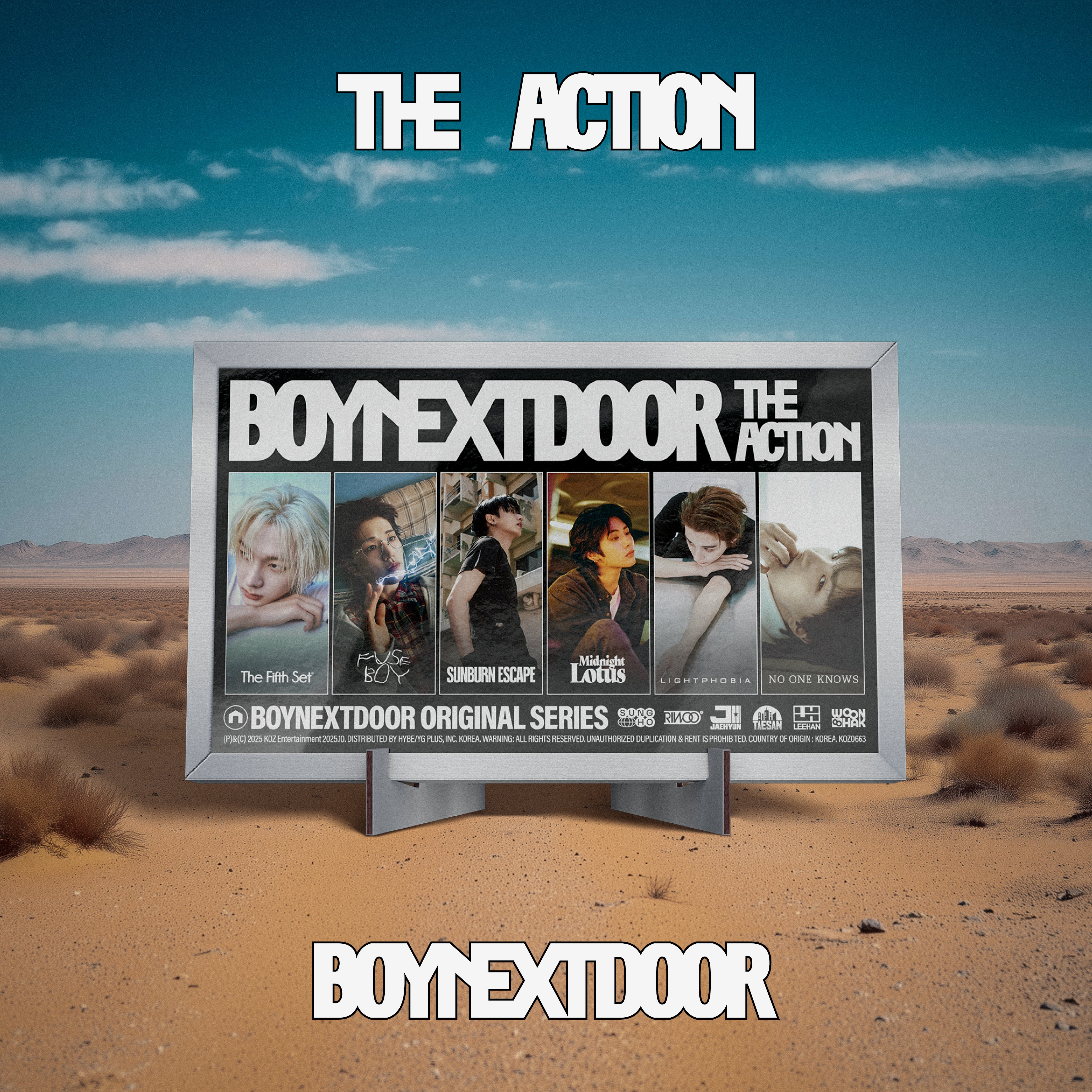 BOYNEXTDOOR 5th EP [The Action] (Frame ver.) – hello82.shop