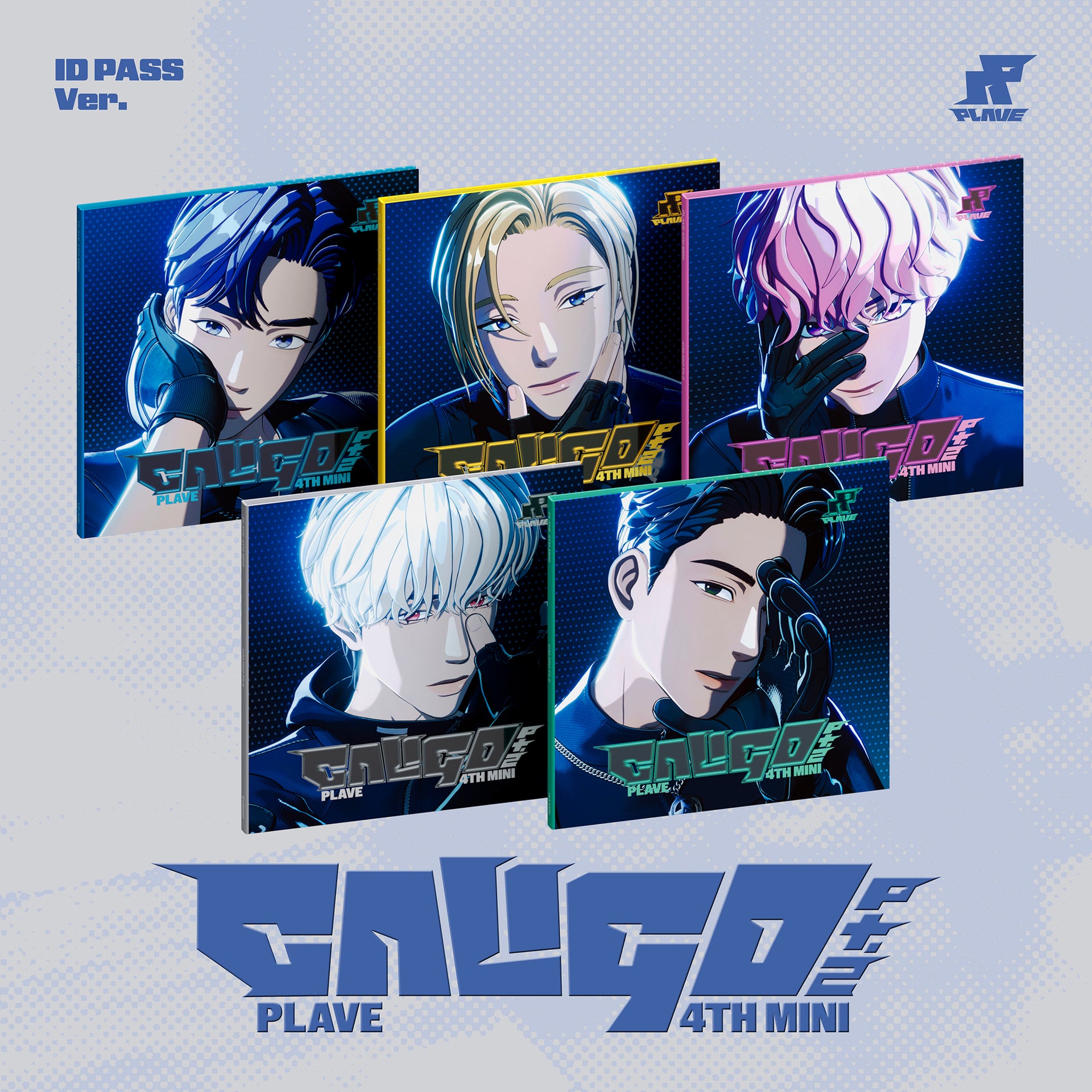 PLAVE 4th Mini Album - Caligo Pt.2 (ID PASS Ver.) - YEJUN, NOAH, BAMBY, EUNHO, HAMIN - hello82 Exclusive