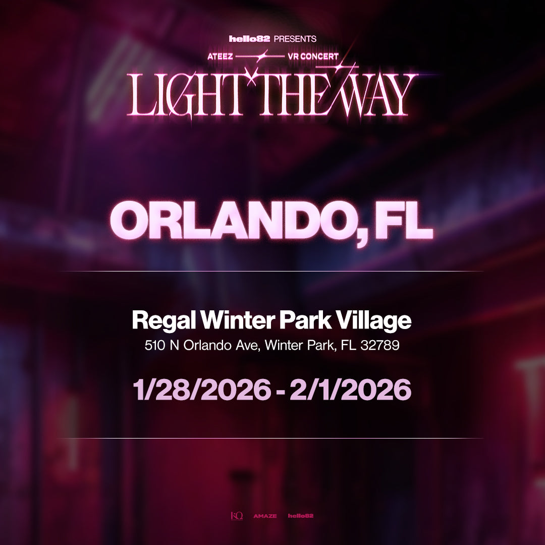 ATEEZ VR CONCERT : LIGHT THE WAY in ORLANDO, FL