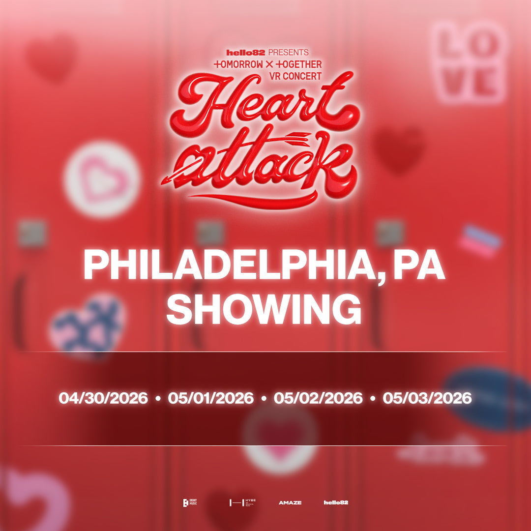 TOMORROW X TOGETHER VR CONCERT : HEART ATTACK in PHILADELPHIA, PA