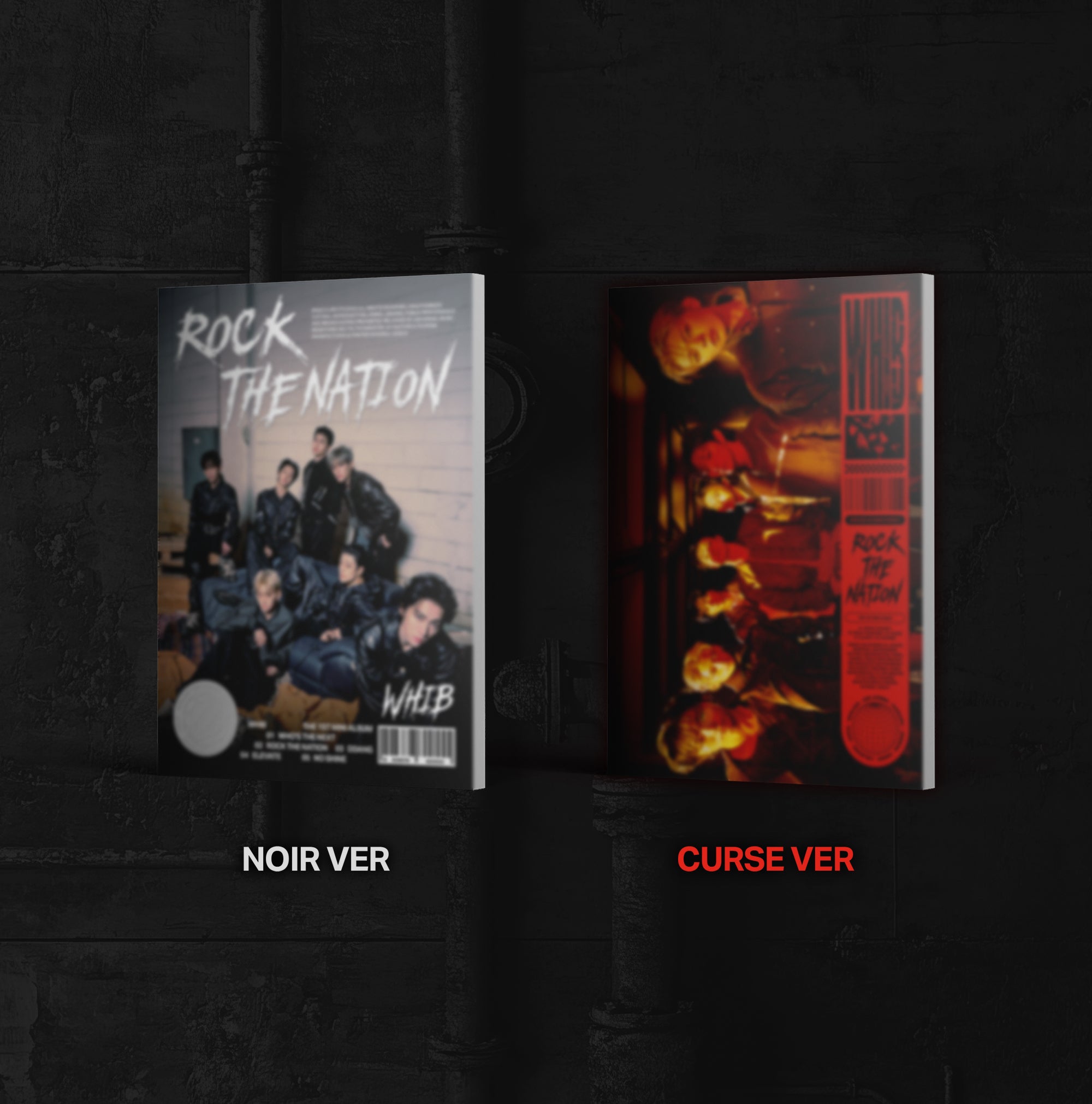 Signed] WHIB - 1st MINI ALBUM : ROCK THE NATION (Random) – hello82