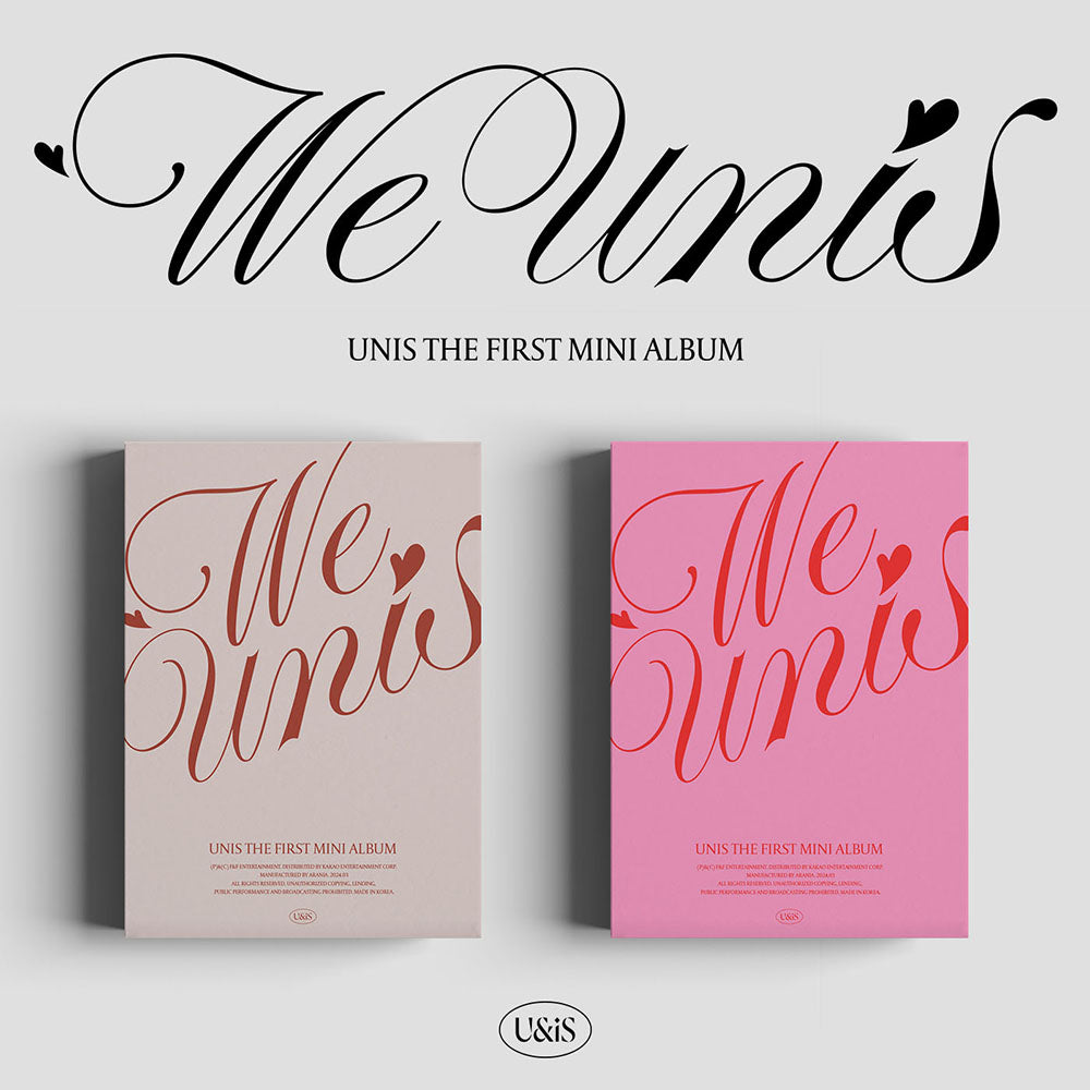 [Signed] UNIS - 1st MINI ALBUM : WE UNIS (Random)