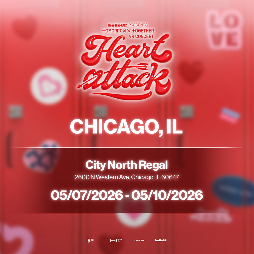 TOMORROW X TOGETHER VR CONCERT : HEART ATTACK in CHICAGO, IL