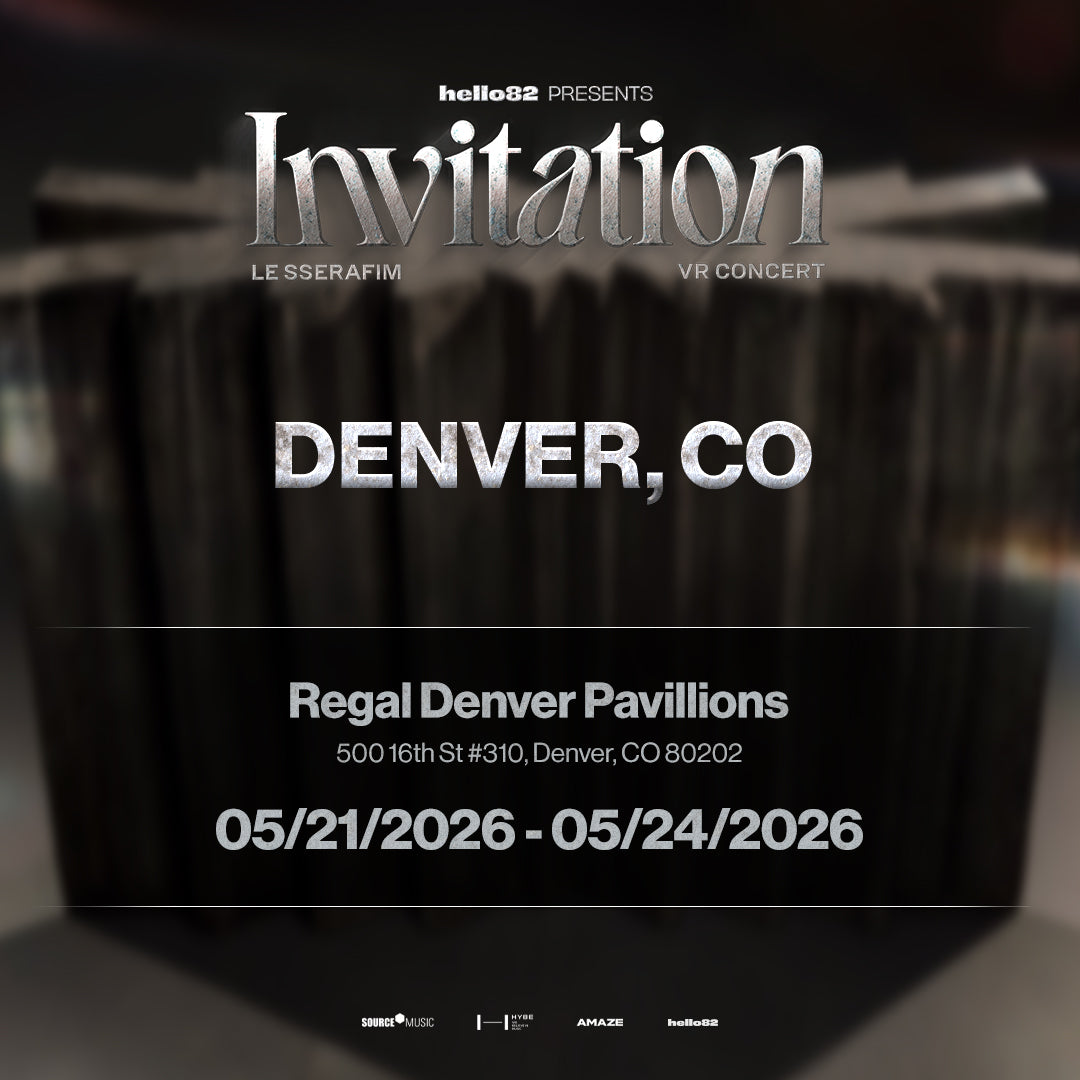 LE SSERAFIM VR CONCERT : INVITATION in DENVER, CO