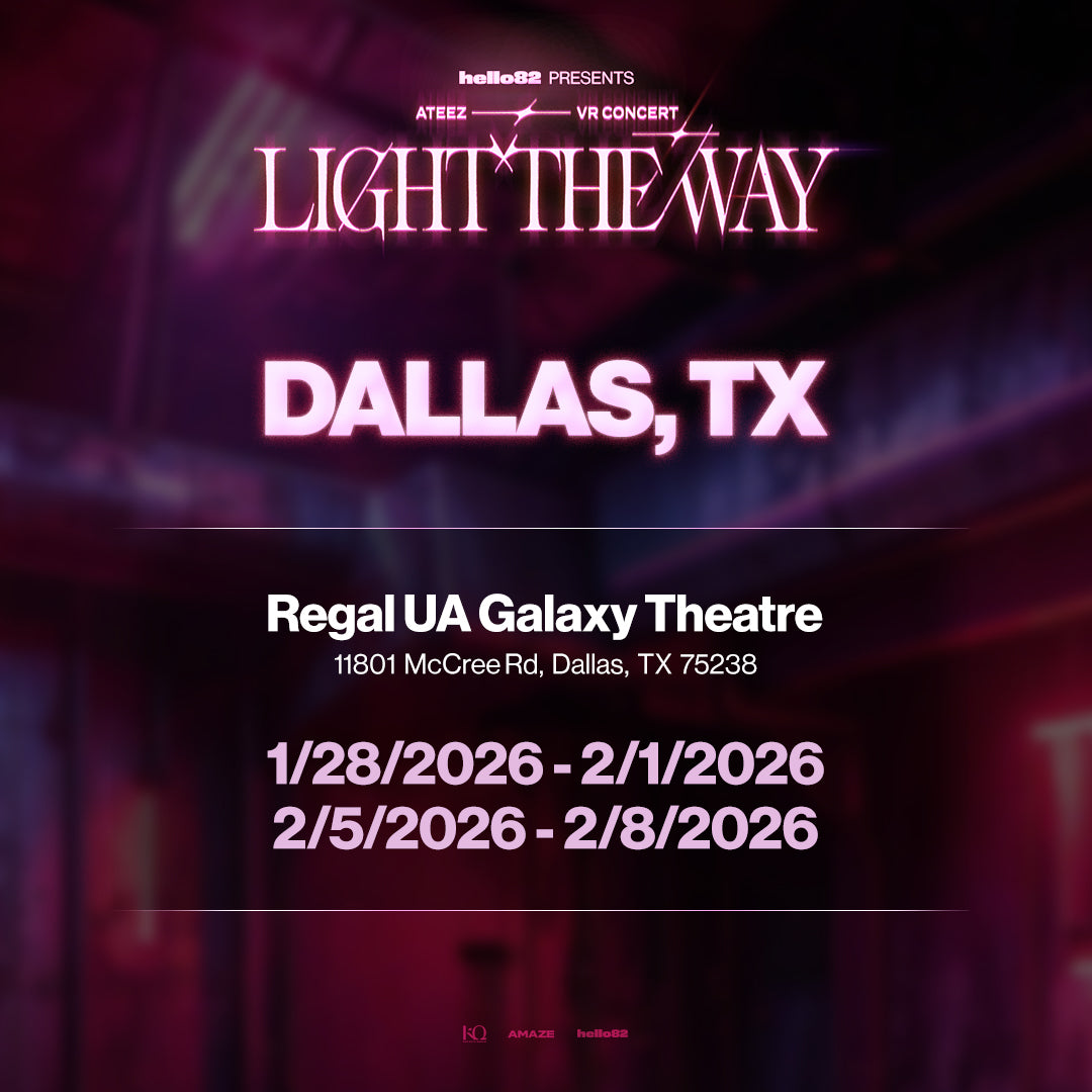 ATEEZ VR CONCERT : LIGHT THE WAY in DALLAS, TX