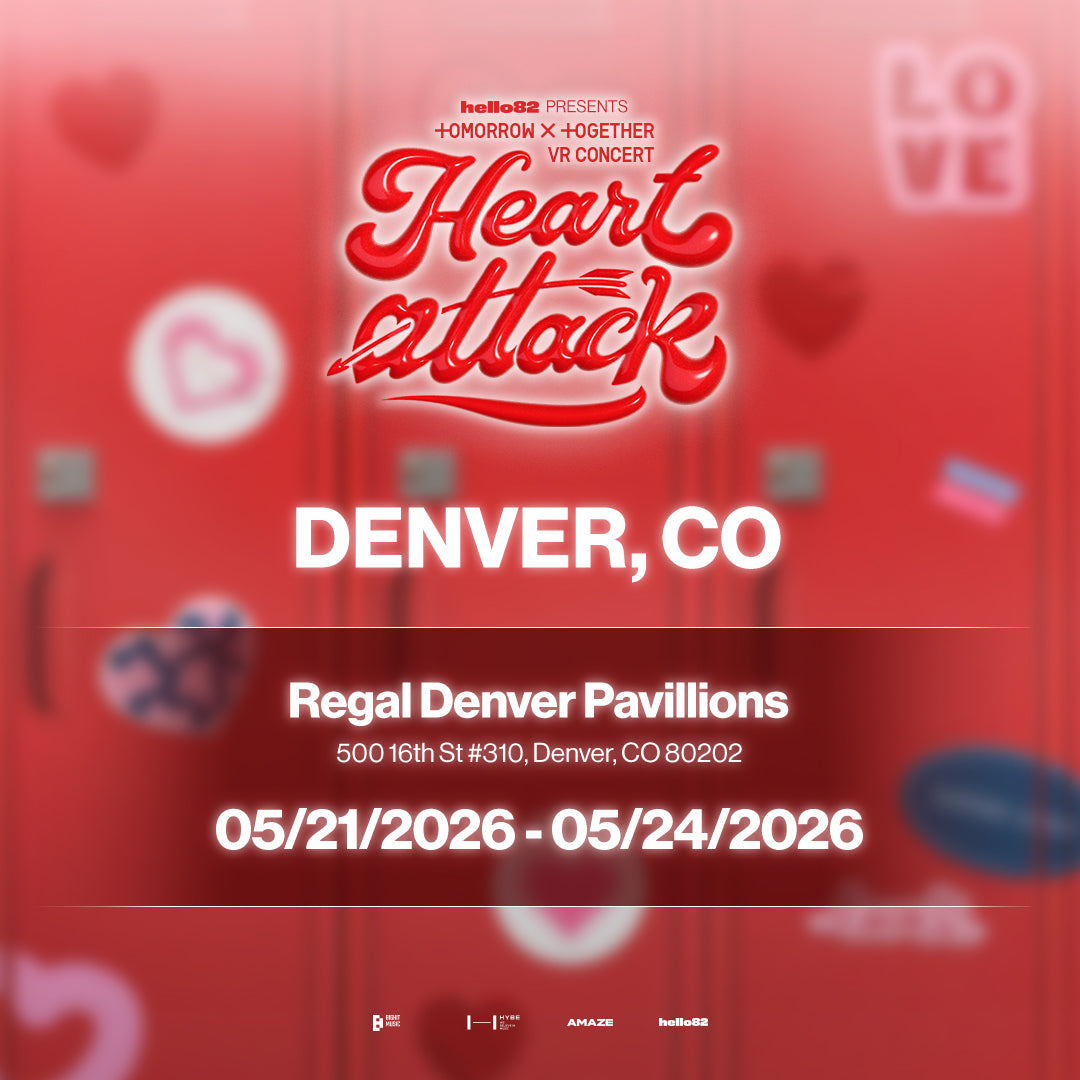 TOMORROW X TOGETHER VR CONCERT : HEART ATTACK in DENVER, CO