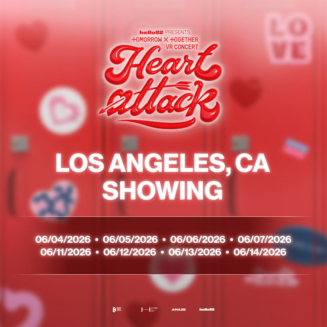 TOMORROW X TOGETHER VR CONCERT : HEART ATTACK in LOS ANGELES, CA