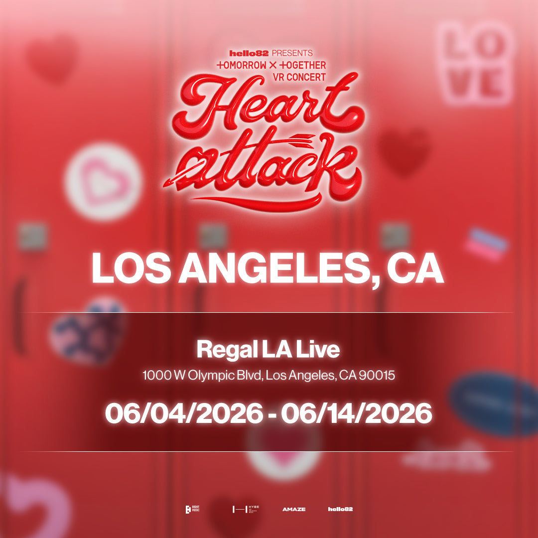 TOMORROW X TOGETHER VR CONCERT : HEART ATTACK in LOS ANGELES, CA