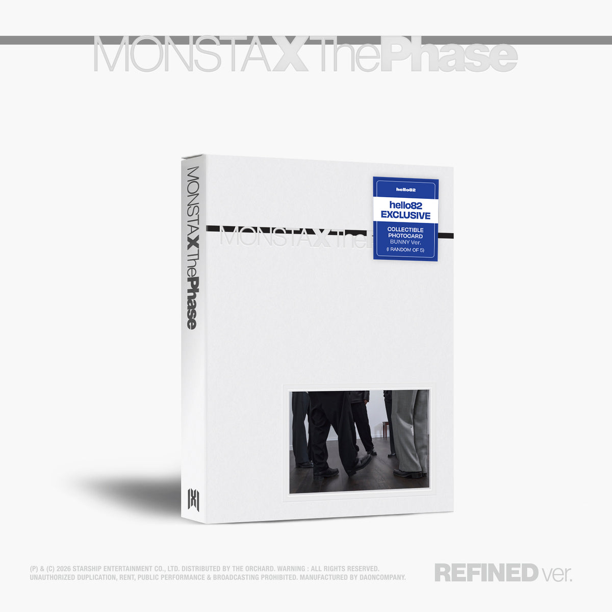 MONSTA X - The Phase - REFINED ver. (hello82)