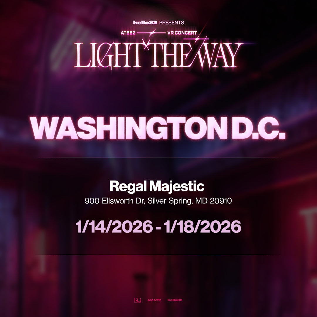 ATEEZ VR CONCERT : LIGHT THE WAY in WASHINGTON D.C.