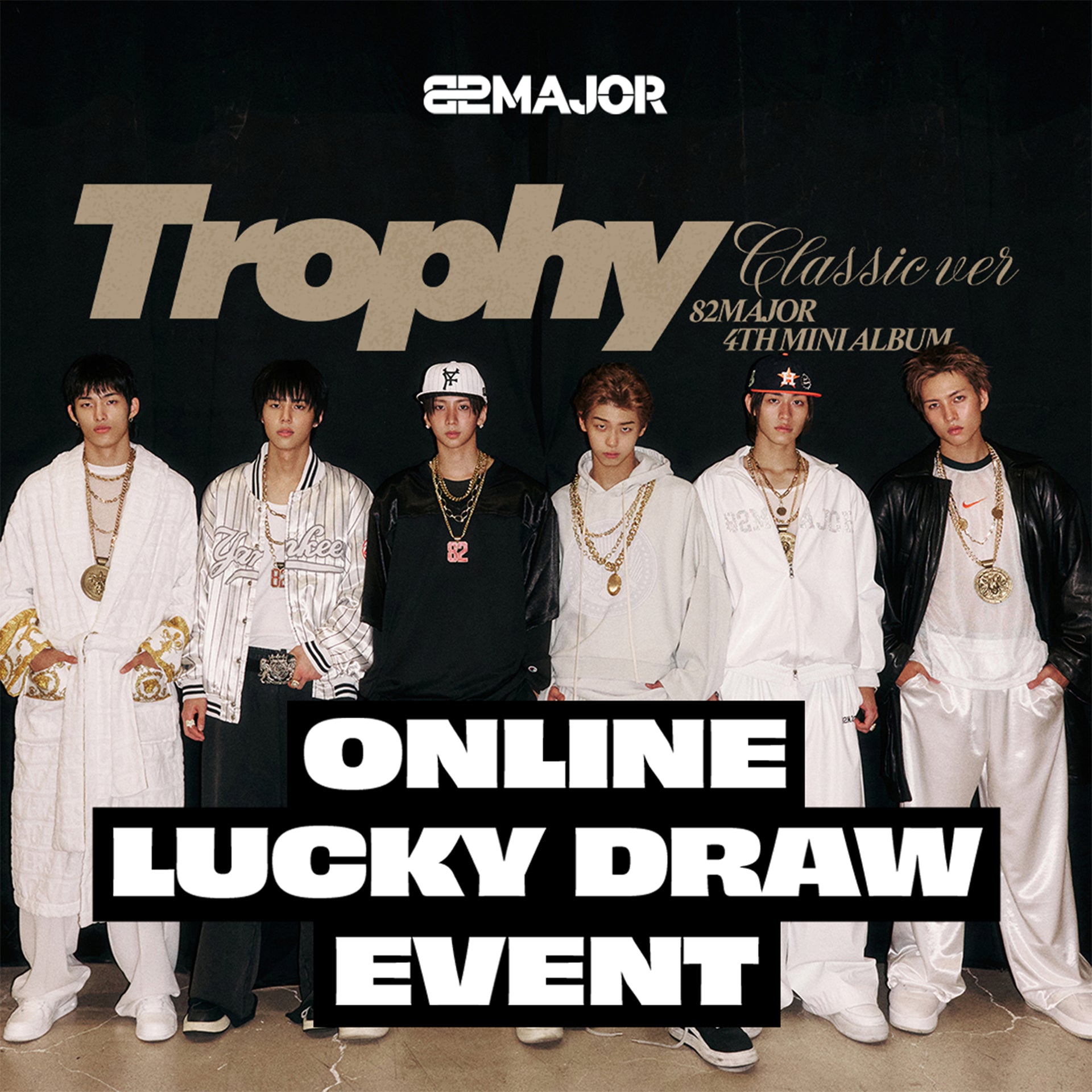 82MAJOR - 4th MINI ALBUM : Trophy (Classic Ver.)