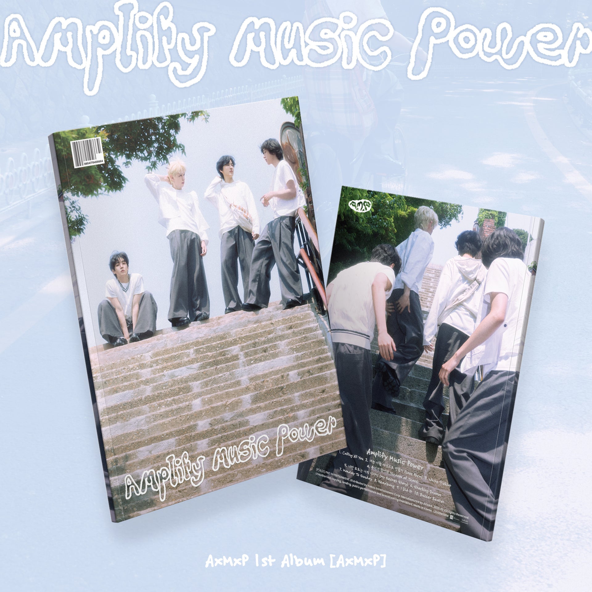 [Signed] AxMxP - 1st ALBUM : AxMxP (P ver.)(Random)