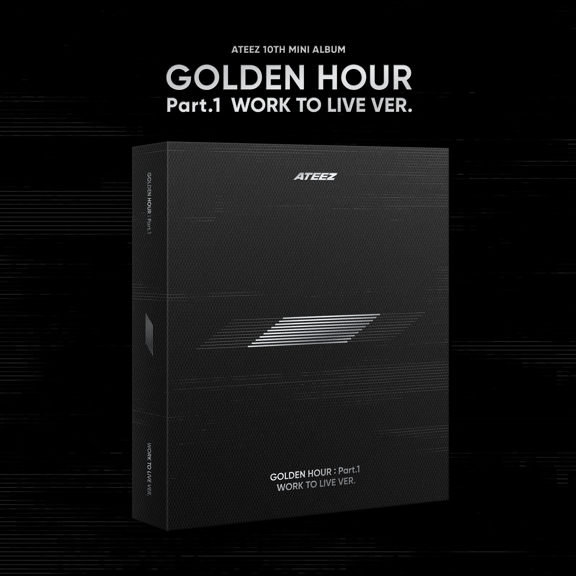 ATEEZ - GOLDEN HOUR : Part.1 'WORK TO LIVE VER.' – hello82.shop