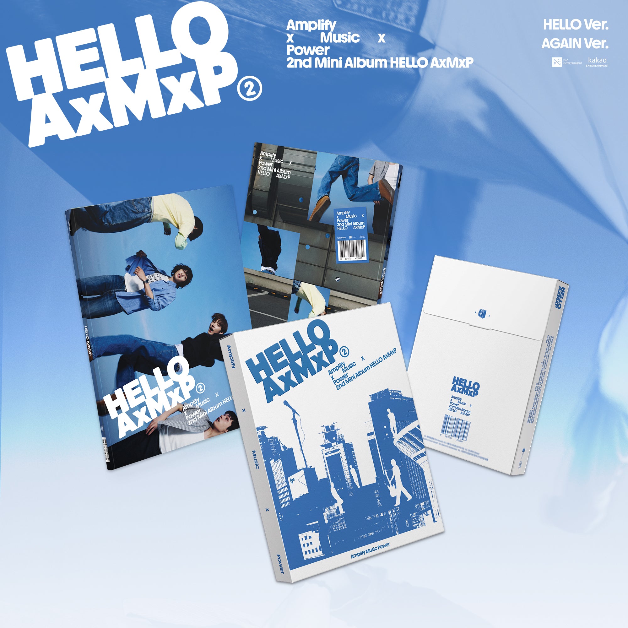 Signed] AxMxP - 2nd MINI Album [HELLO AxMxP] (Random) – hello82.shop