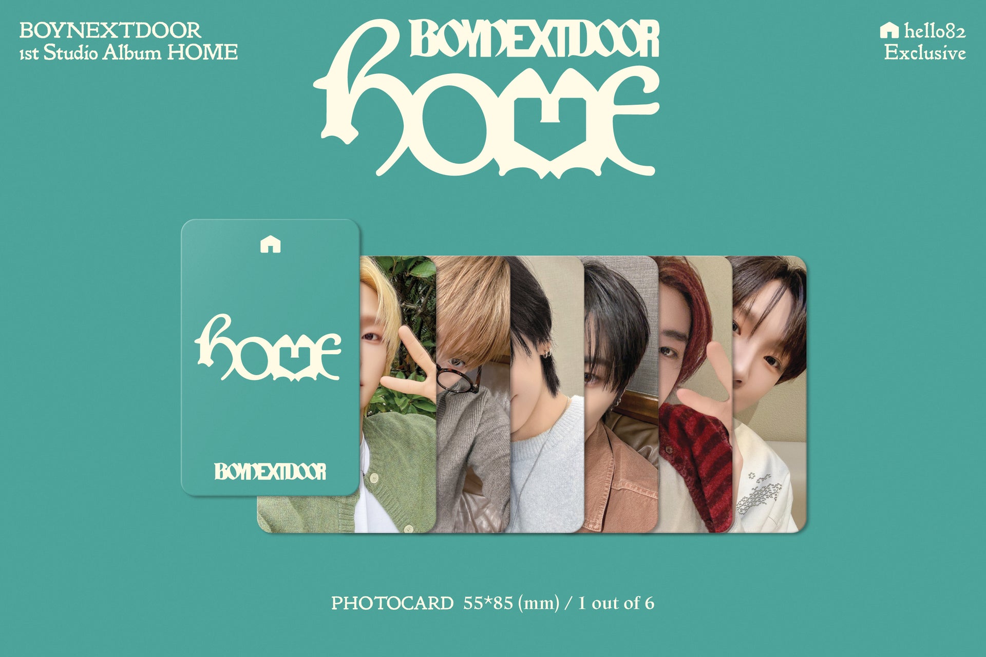 BOYNEXTDOOR - 1st STUDIO ALBUM 'HOME' (hello82 Exclusive)