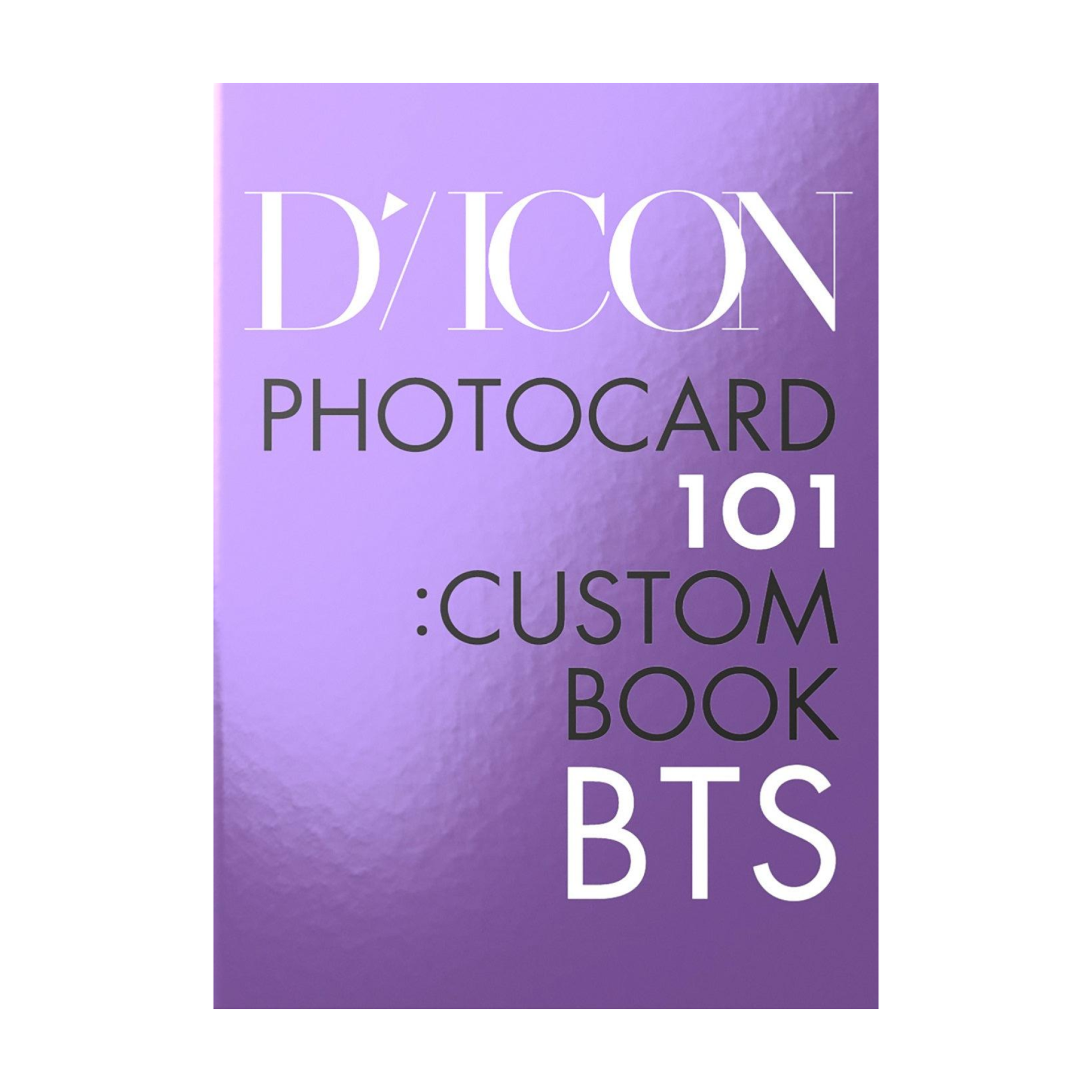 DICON BTS PHOTOCARD 101:CUSTOM BOOK / BEHIND BTS since 2018(2018-2021 in USA)