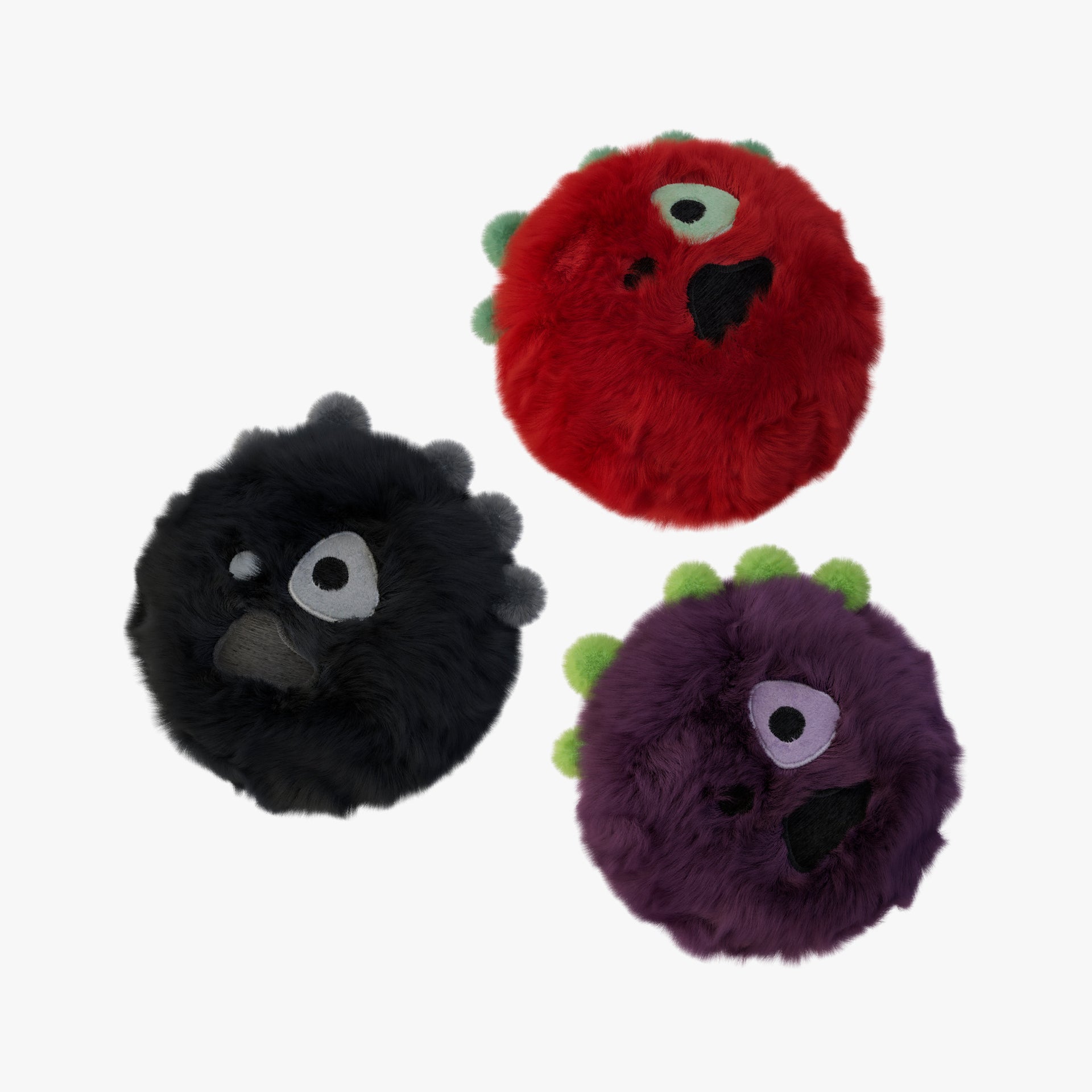CORTIS - GREENGREEN (CORTIS Ball) in TNT ver. (Black), REDRED ver. (Red), and ACAI ver. (Purple)