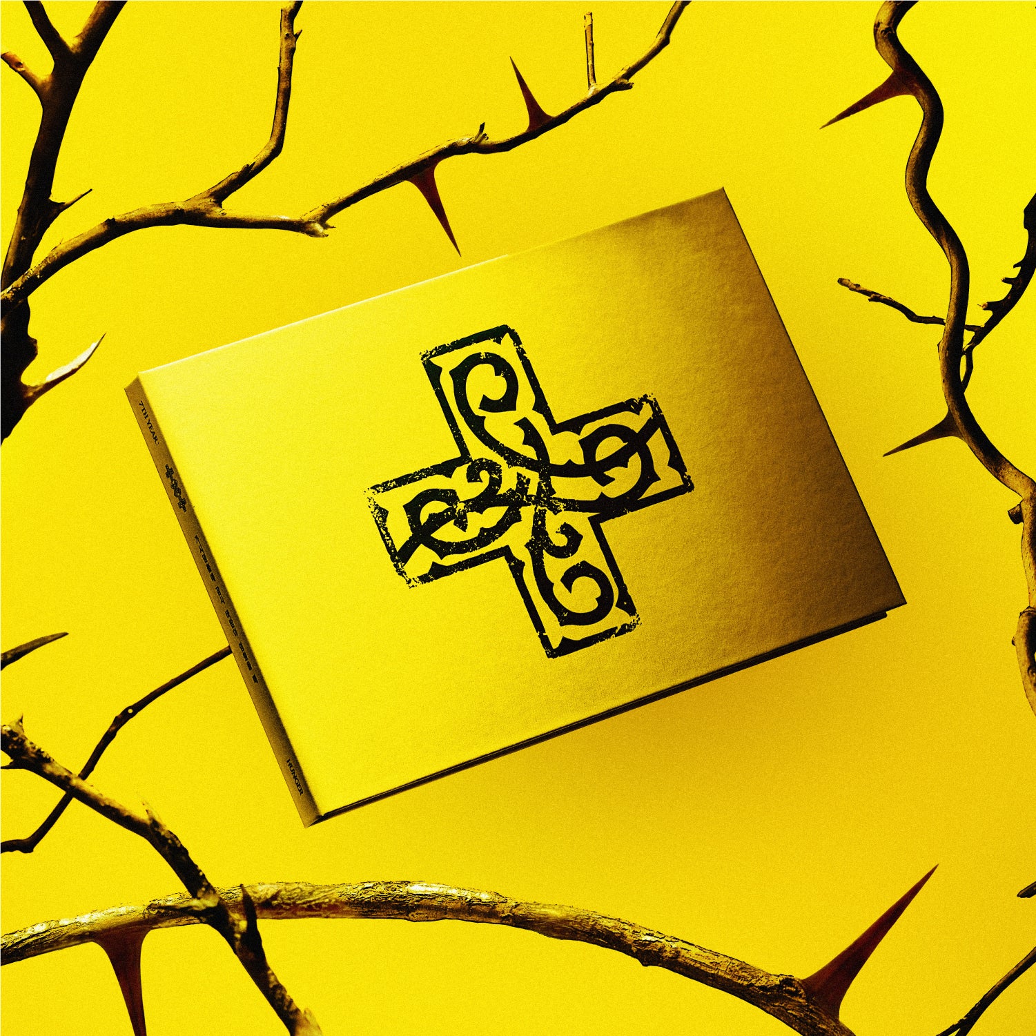 [Signed] TOMORROW X TOGETHER - 7TH YEAR: A Moment of Stillness in the Thorns HUNGER ver. in Gold