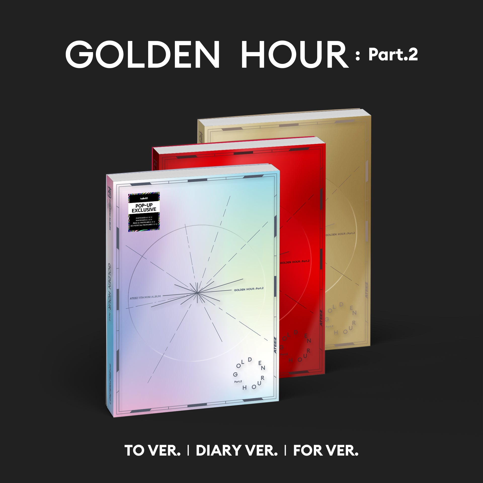 ATEEZ - GOLDEN HOUR : Part.2 - POP-UP Exclusivo