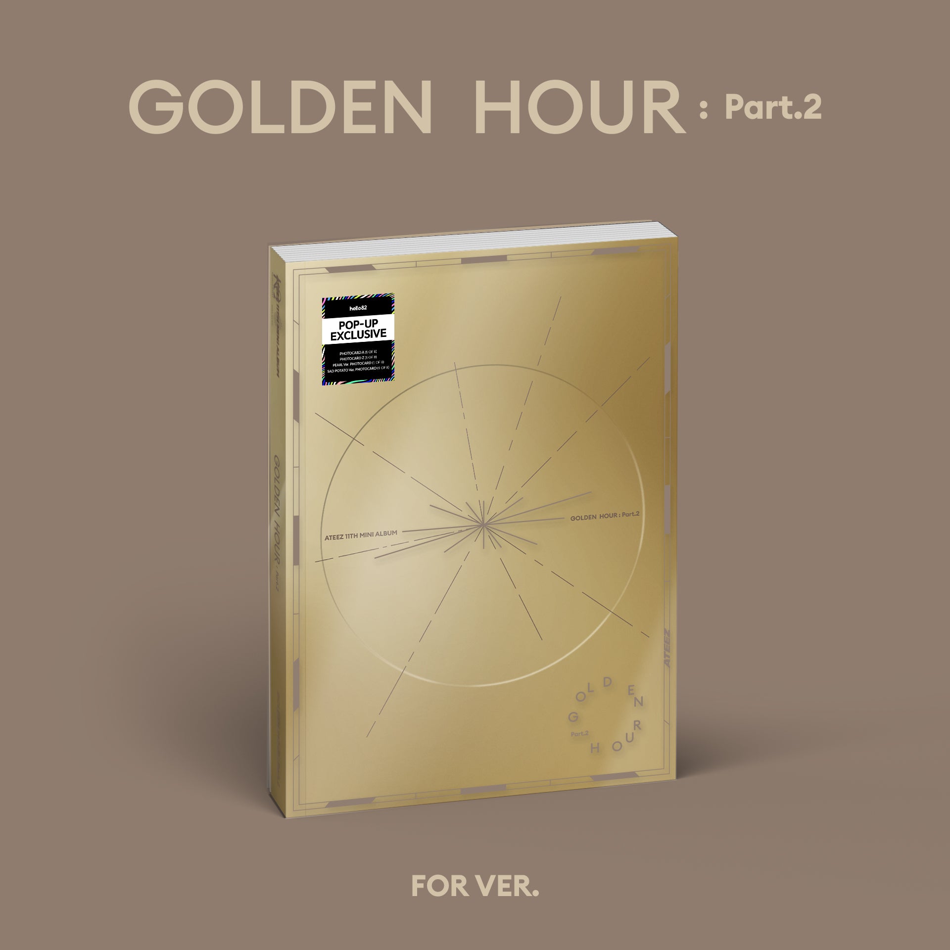 ATEEZ - GOLDEN HOUR : Part.2 - POP-UP Exclusive