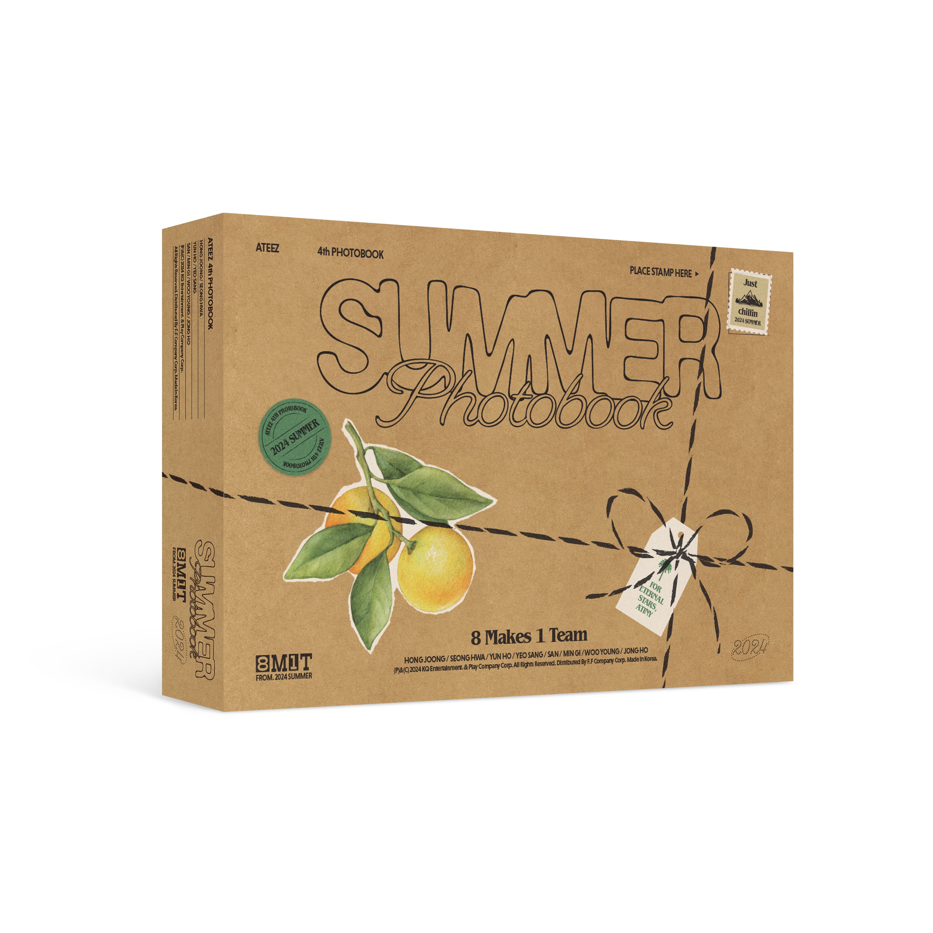ATEEZ - ATEEZ 2024 SUMMER PHOTOBOOK [DVD] – hello82.shop