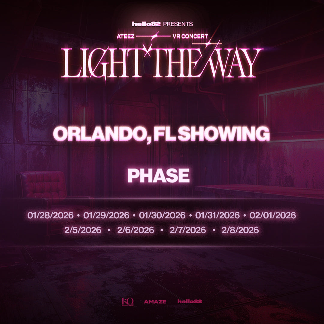 ATEEZ VR CONCERT : LIGHT THE WAY in ORLANDO, FL