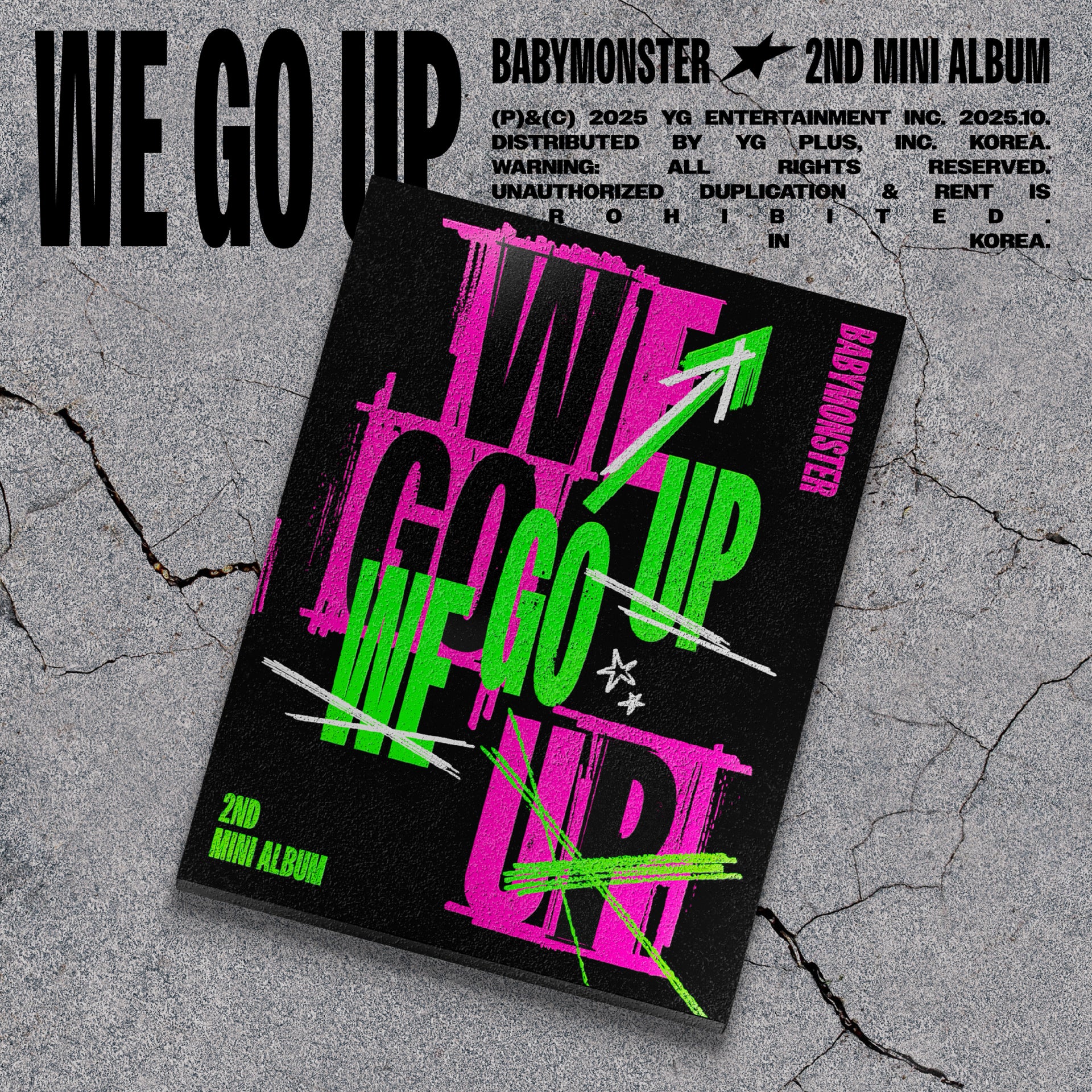 [Signed] BABYMONSTER - WE GO UP