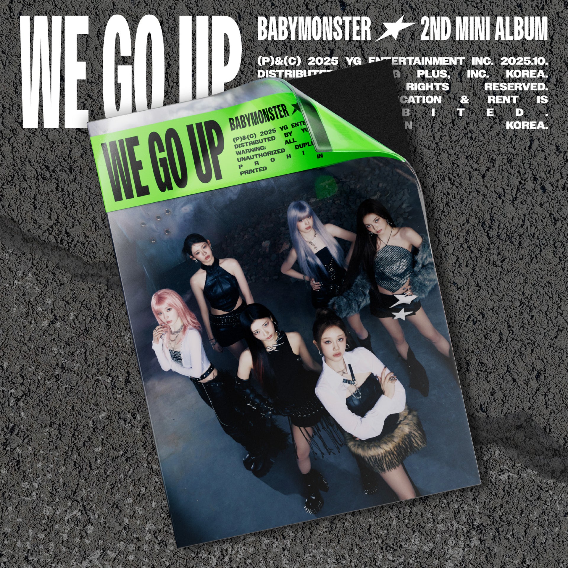 [Signed] BABYMONSTER - WE GO UP