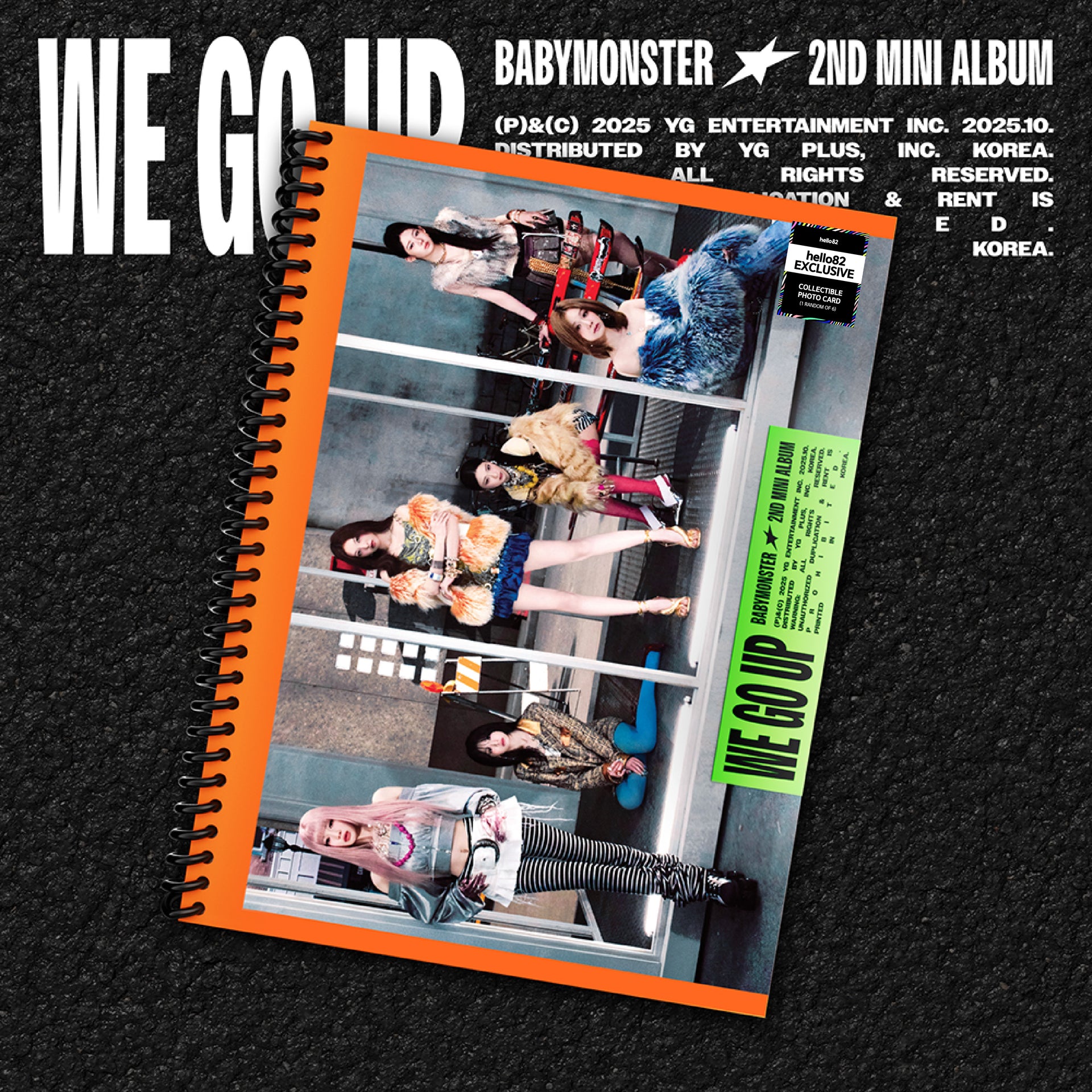 BABYMONSTER - WE GO UP - hello82 Exclusive